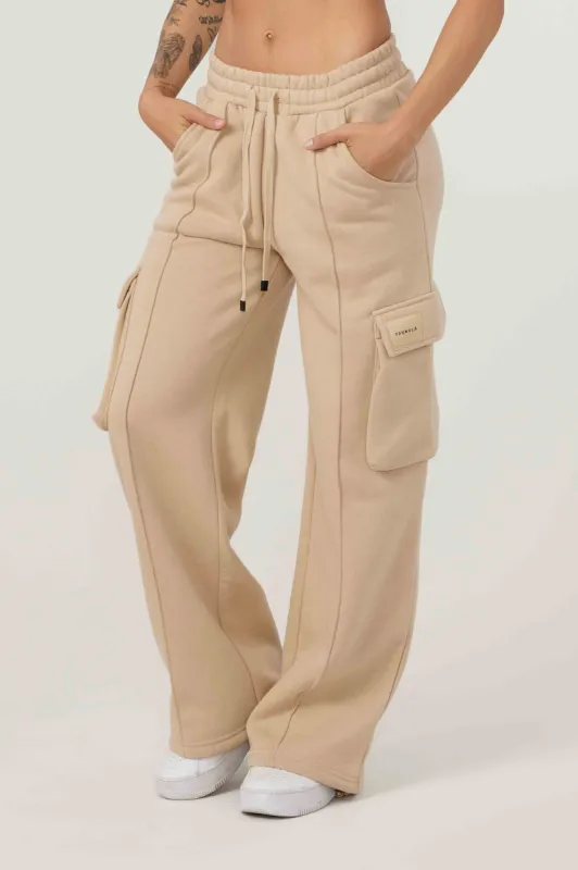 W216 - Cargo Fleece Joggers sold by YoungLA
