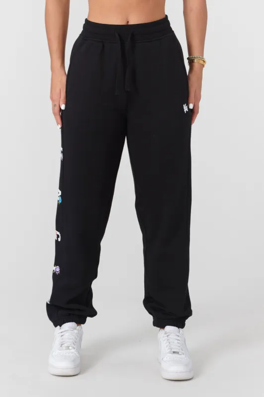 W203 Winter Bloom Joggers sold by YoungLA