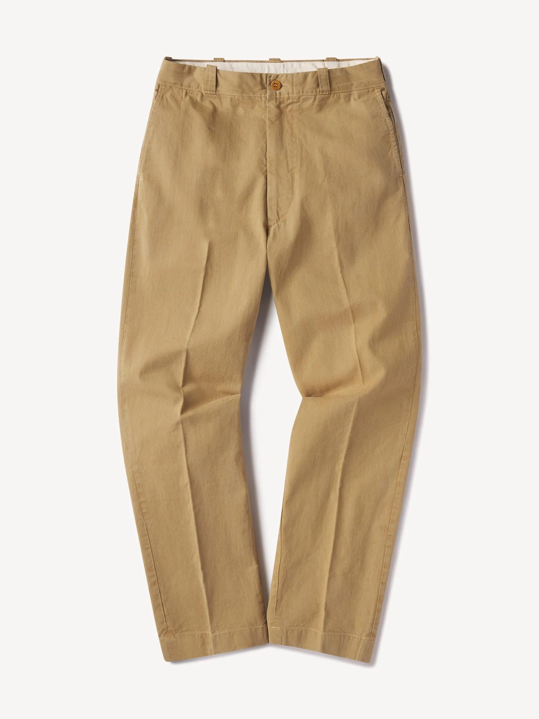 Classic Khaki Big Chino sold by Buck Mason
