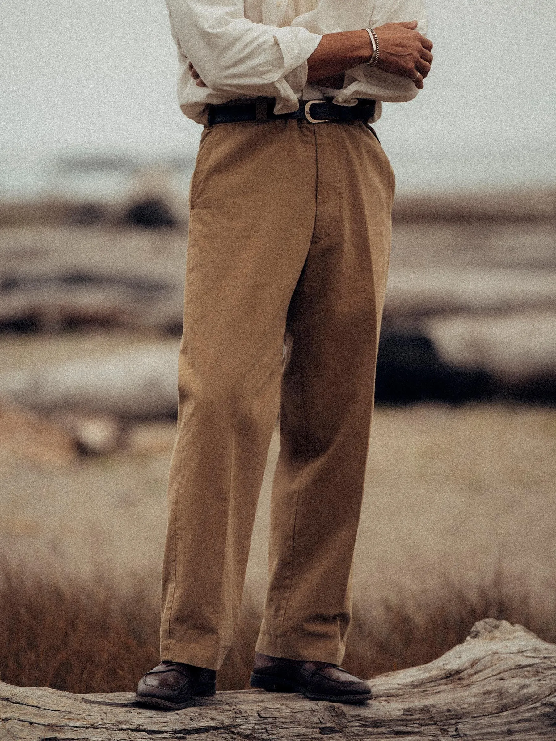 Classic Khaki Big Chino sold by Buck Mason product image thumbnail 2