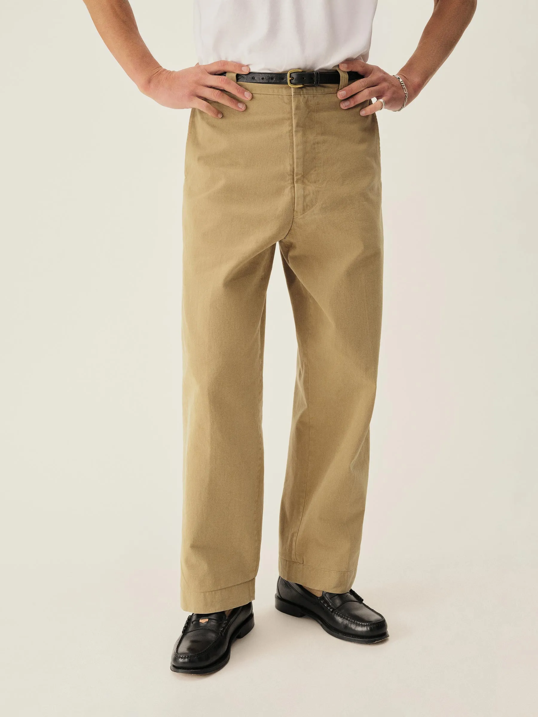 Classic Khaki Big Chino sold by Buck Mason product image thumbnail 3