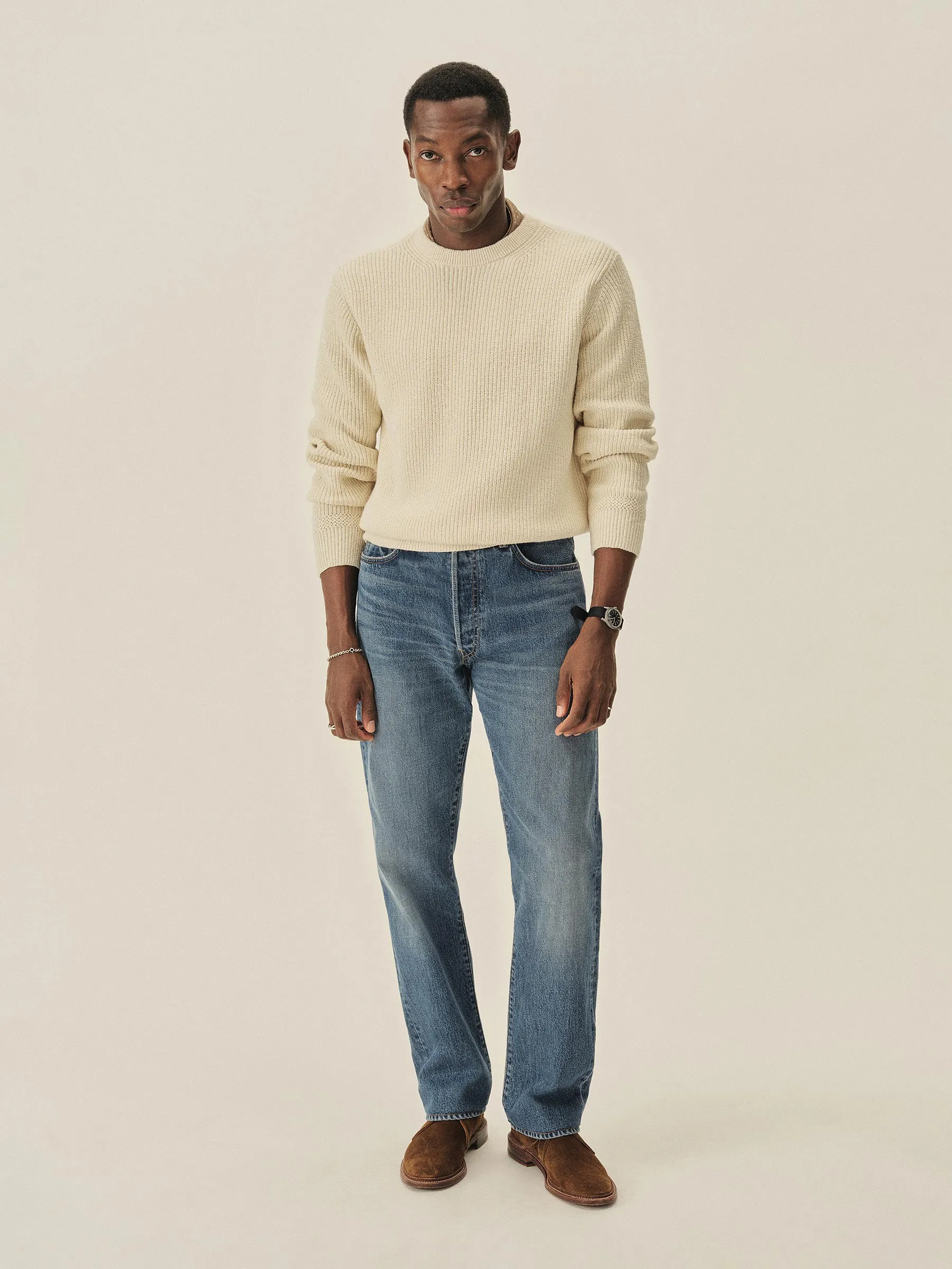 M078 Japanese Denim Ford Standard Jean sold by Buck Mason product image thumbnail 3