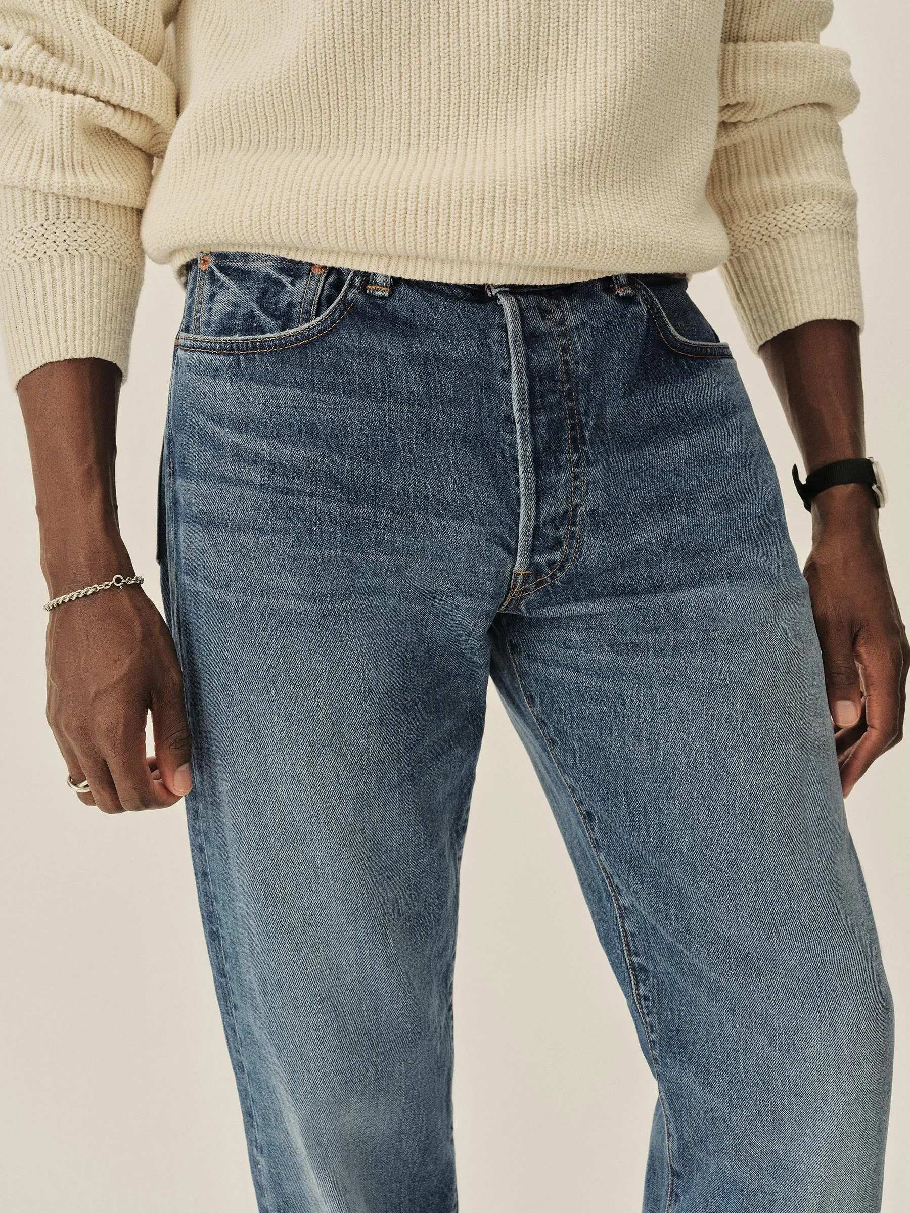 M078 Japanese Denim Ford Standard Jean sold by Buck Mason product image thumbnail 4