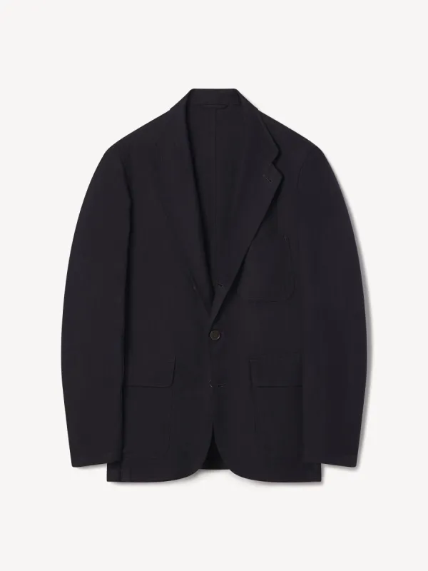 Dress Navy Capitola Linen Carry-On Jacket sold by Buck Mason
