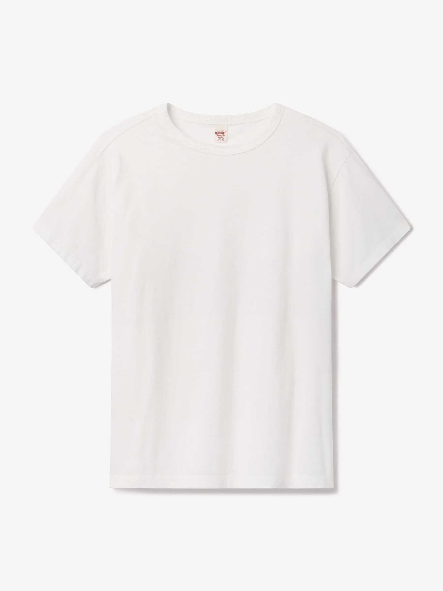 White Toughknit Tubular Tee 2-Pack sold by Buck Mason