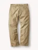 Uniform Khaki Paperback Twill Full Saddle Chino sold by Buck Mason