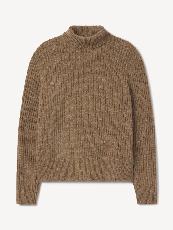 Brimstone Irish Donegal Wool Turtleneck sold by Buck Mason