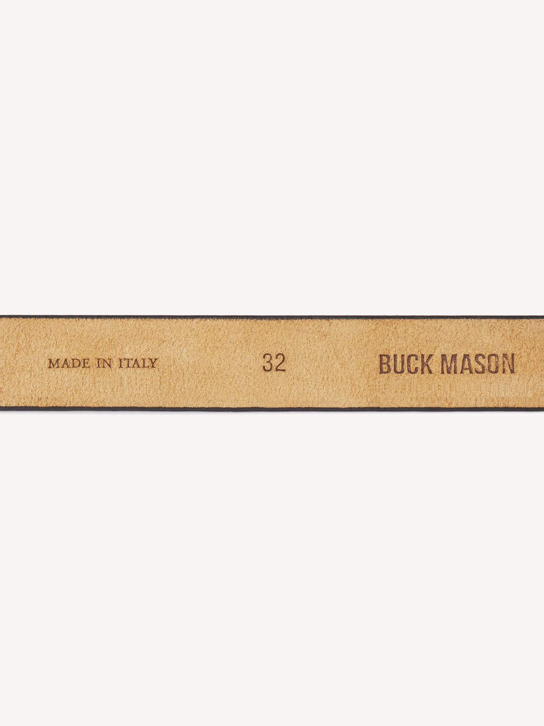 Worn Brown Highway Belt sold by Buck Mason product image thumbnail 3