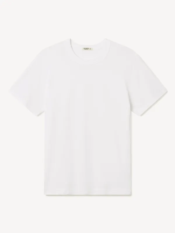 White Pima Classic Tee sold by Buck Mason