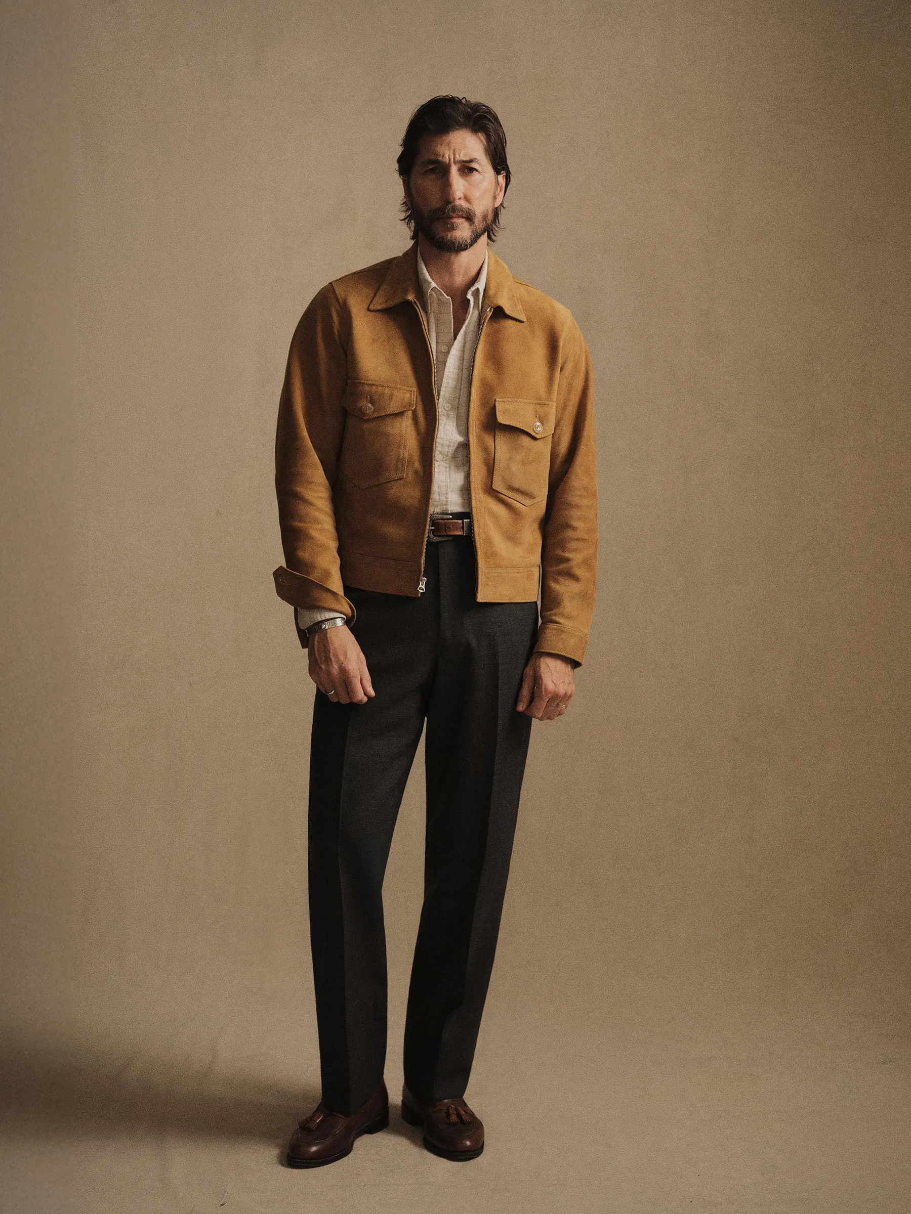 Prairie Mojave Suede Station Jacket sold by Buck Mason product image thumbnail 2