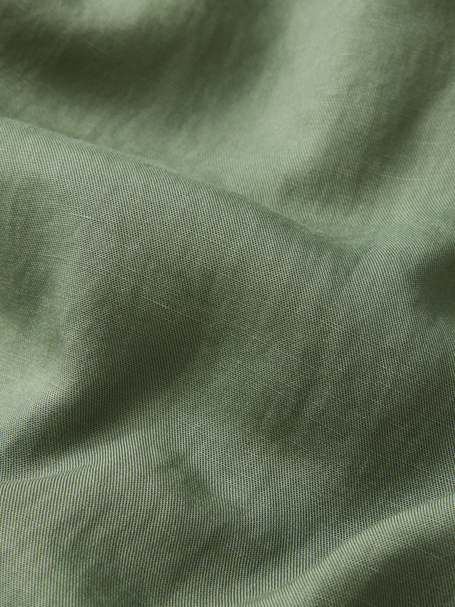 Cowboy Grass Draped Linen Rancher Shirt sold by Buck Mason product image thumbnail 4