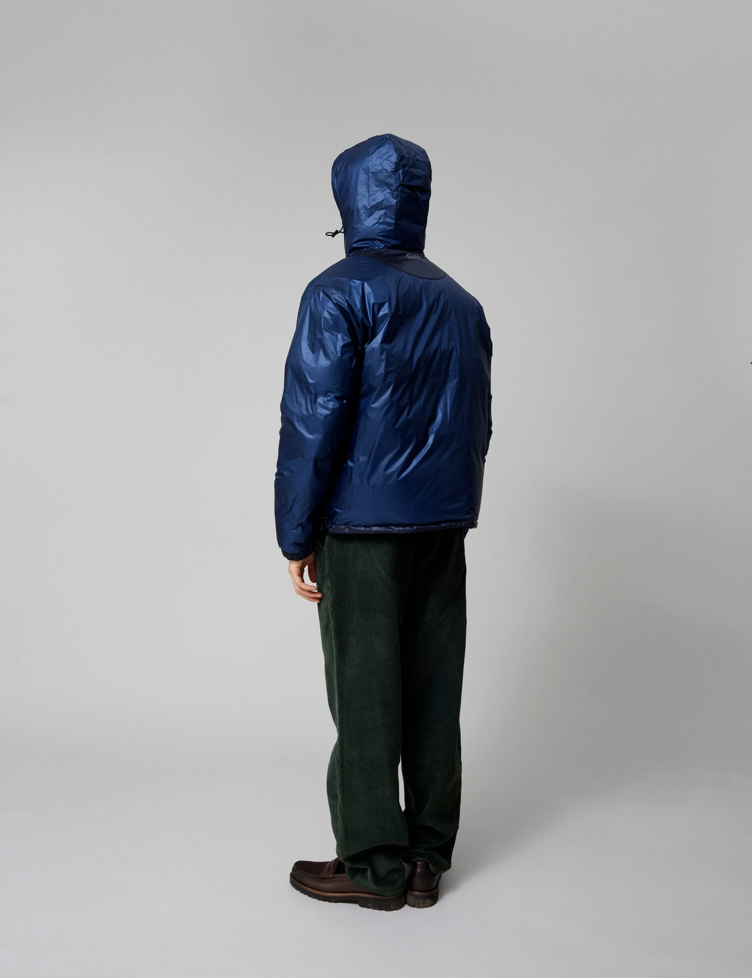 GRAIN REVERSIBLE PUFFER JACKET - NAVY sold by Foret product image thumbnail 4