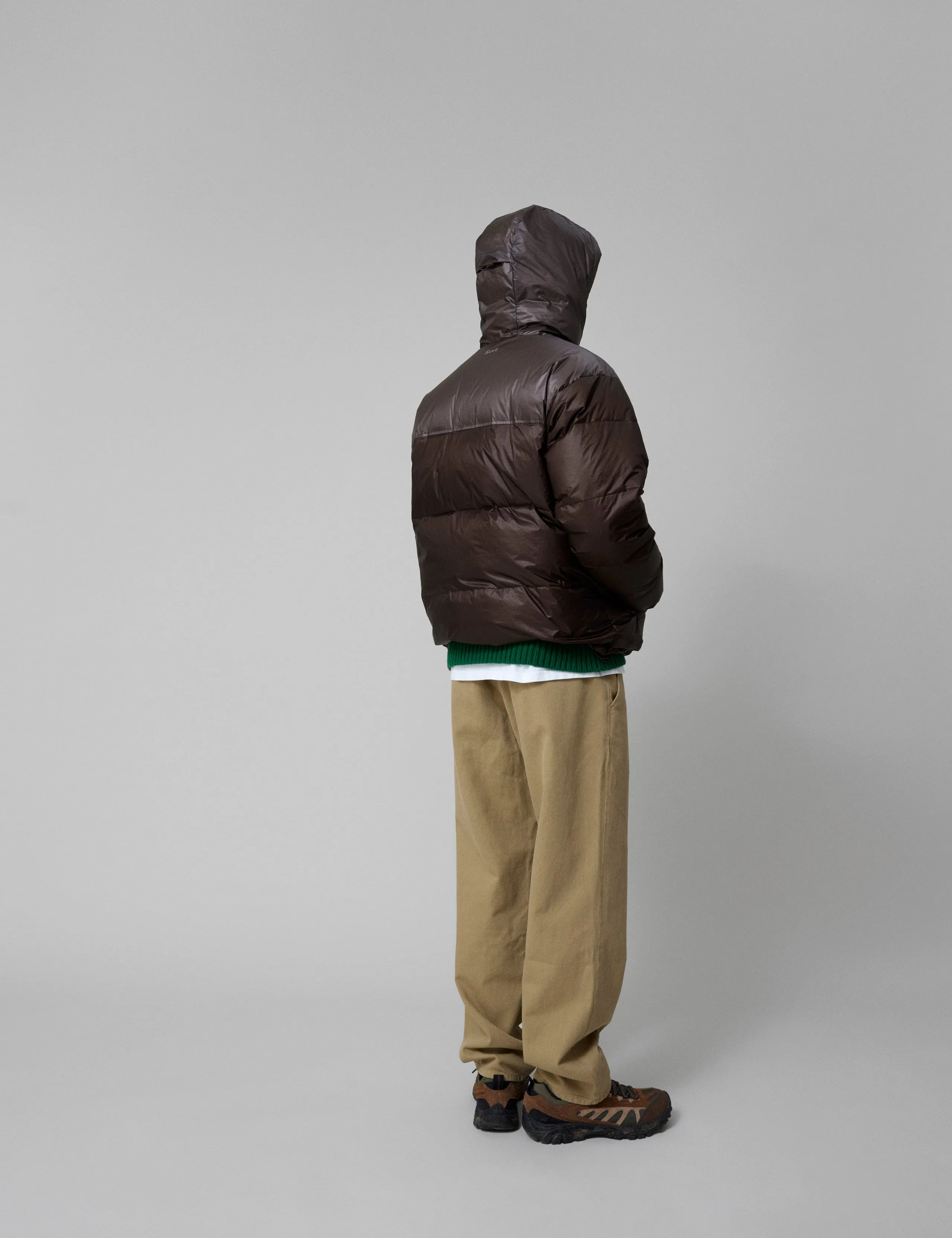 GRAIN REVERSIBLE PUFFER JACKET - BROWN sold by Foret product image thumbnail 3