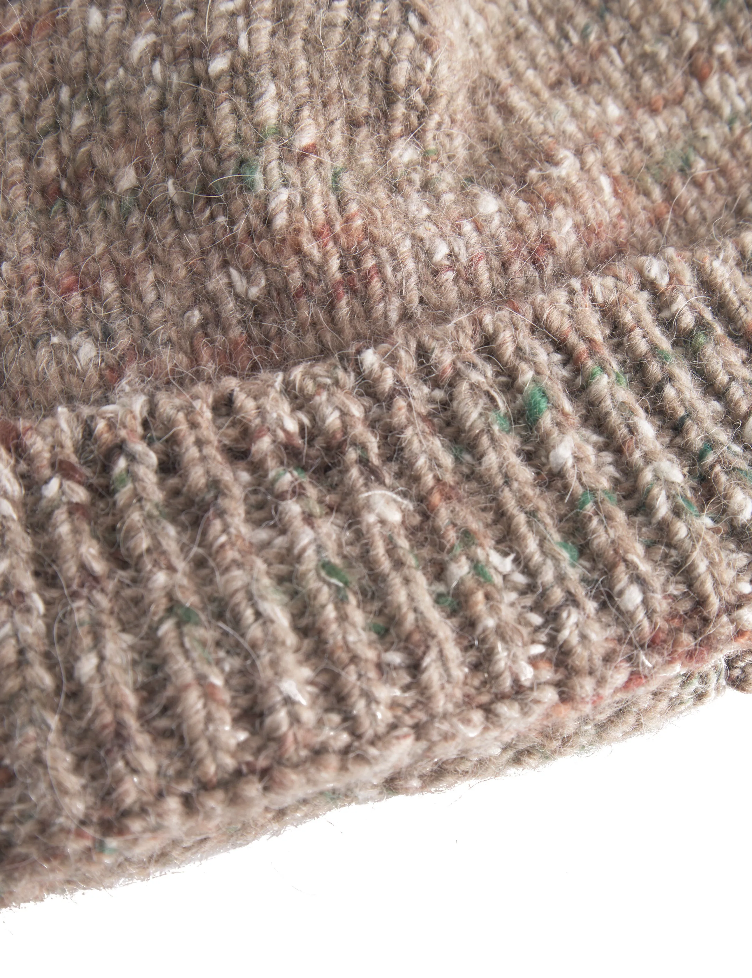 ARTIST ALPACA BEANIE - KHAKI MELANGÉ sold by Foret product image thumbnail 2