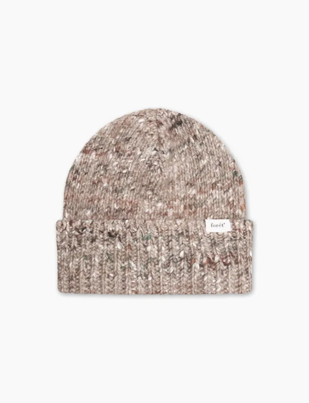 ARTIST ALPACA BEANIE - KHAKI MELANGÉ sold by Foret