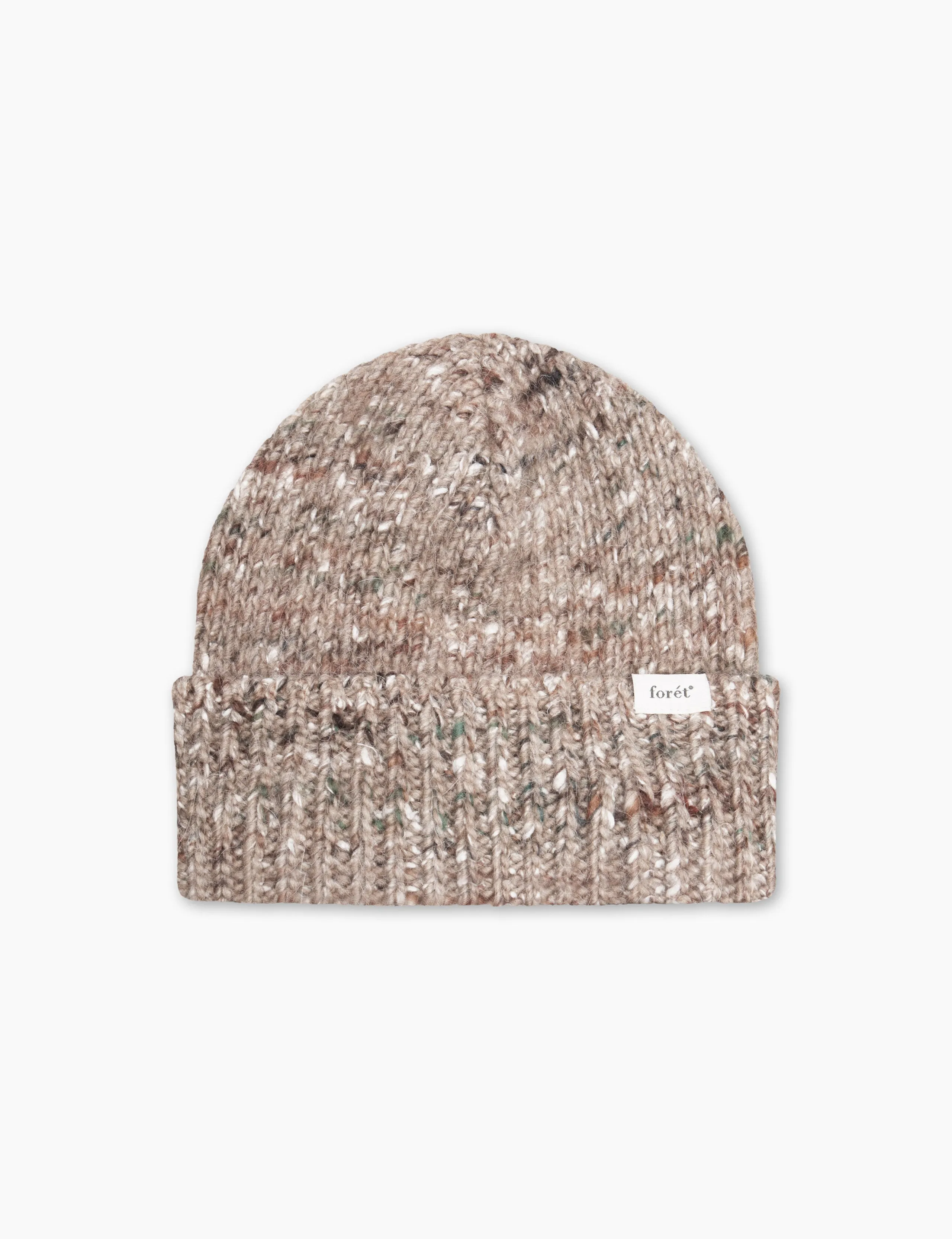 ARTIST ALPACA BEANIE - KHAKI MELANGÉ sold by Foret