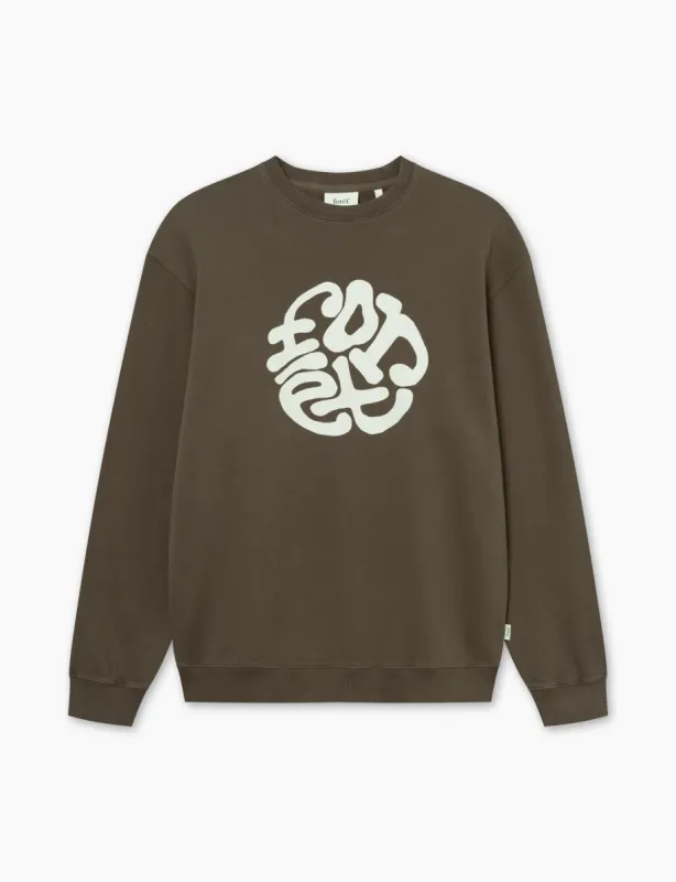 LOOP SWEATSHIRT - COLD BROWN sold by Foret