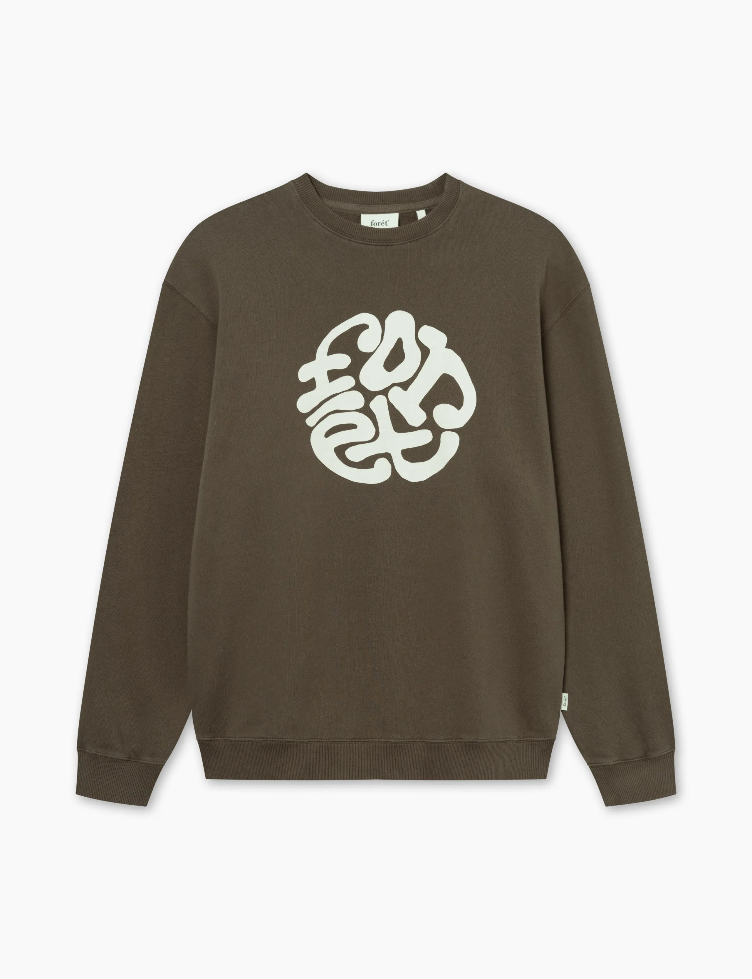 LOOP SWEATSHIRT - COLD BROWN sold by Foret