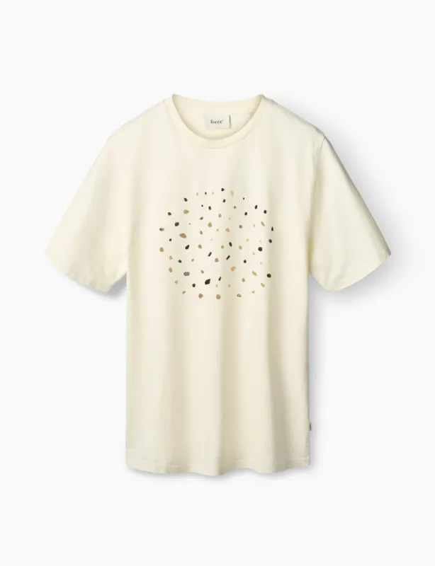 SOIL T-SHIRT - CLOUD made by Foret