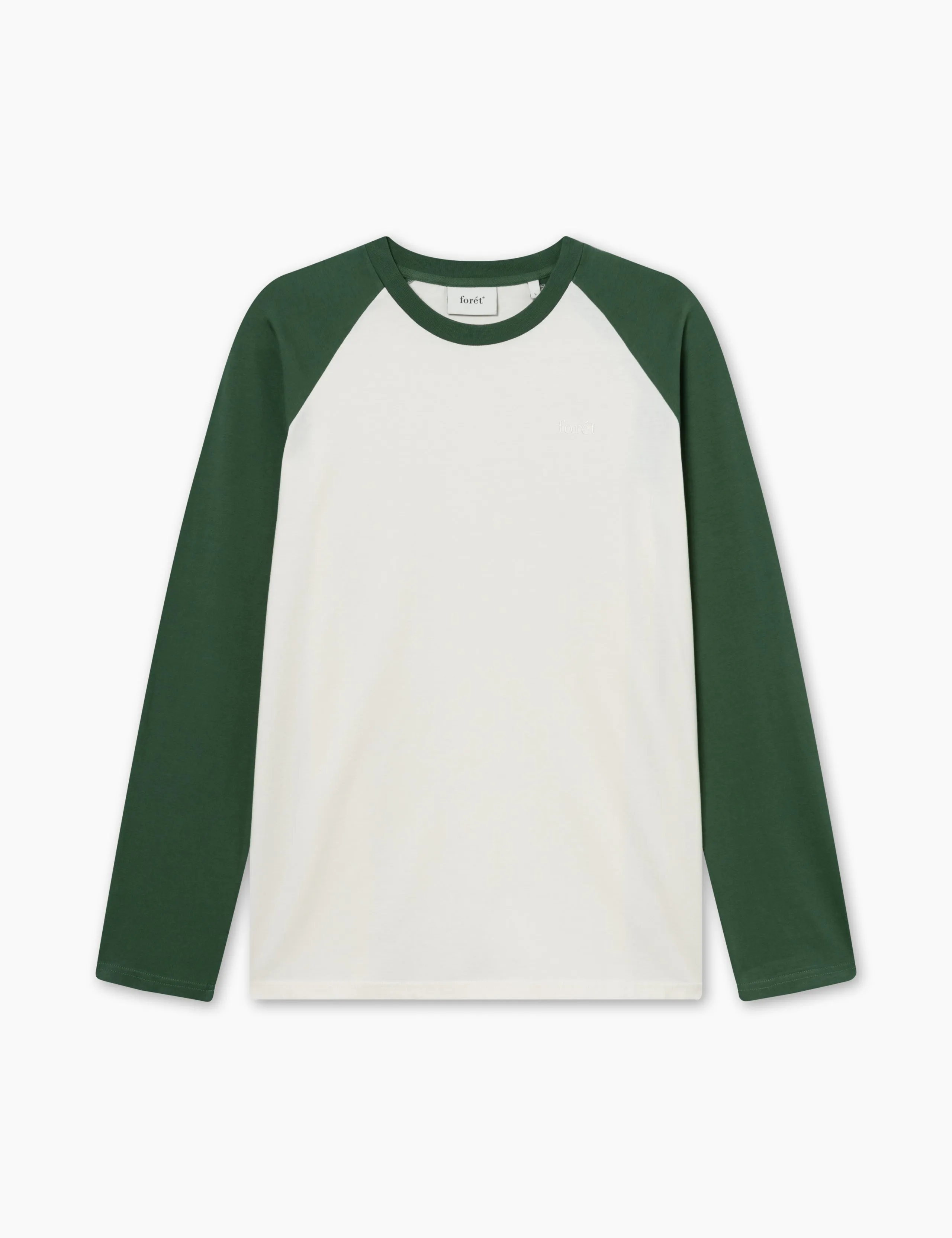 BASE LONGSLEEVE - CLOUD/GREEN sold by Foret