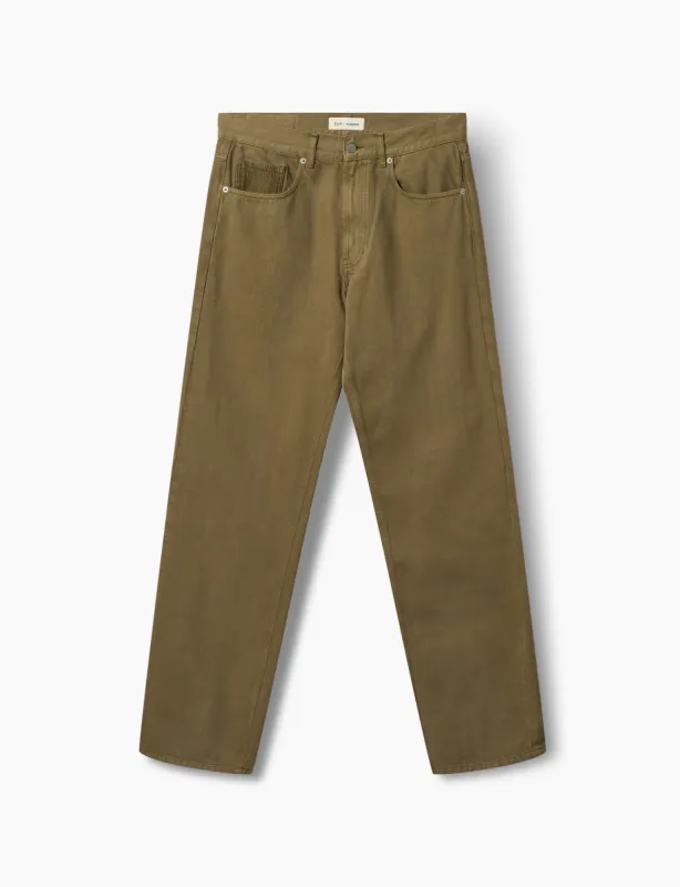 FORÉT X KLEMAN PANTS - ARMY made by Foret