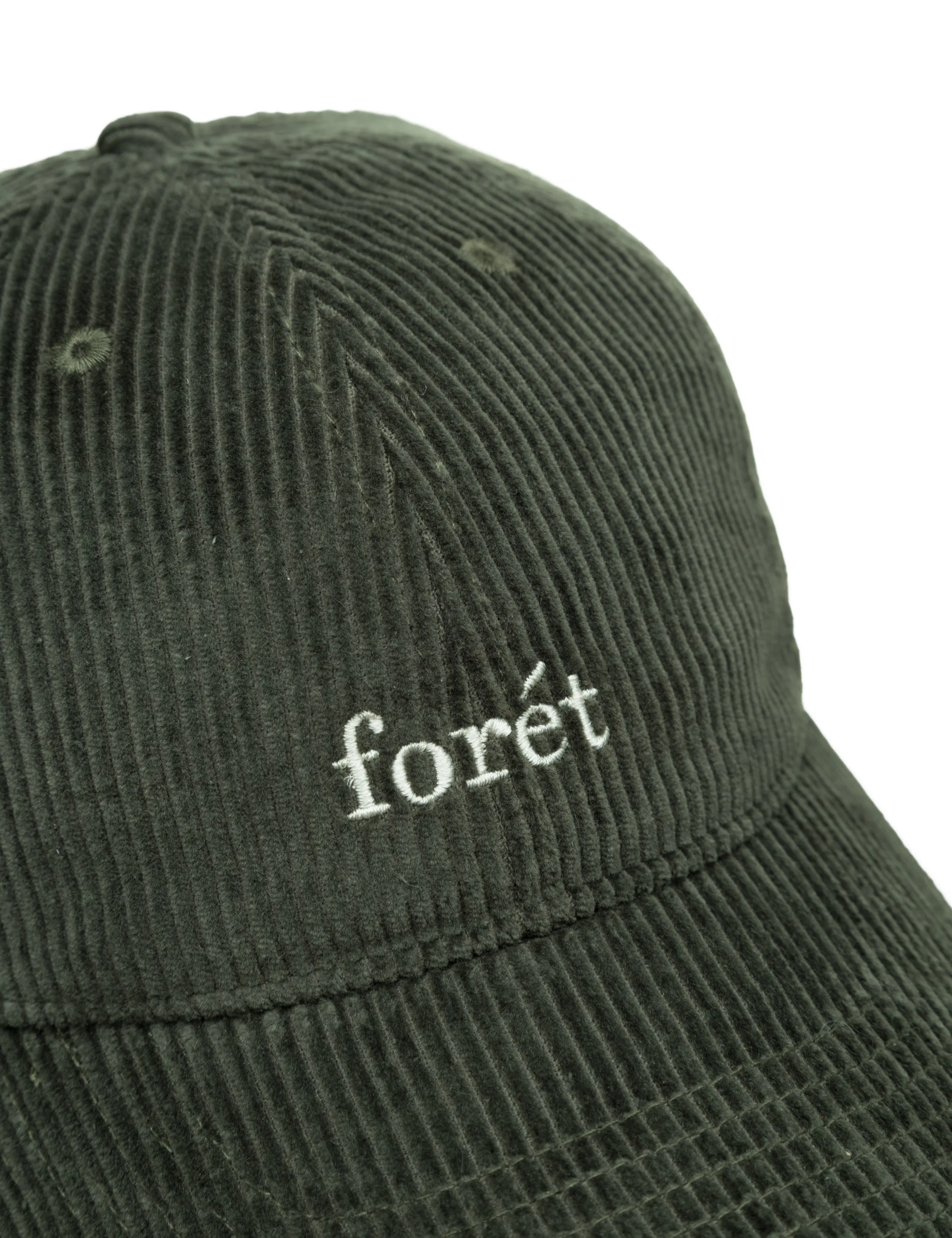 HAWK CORDUROY CAP - DARK MOSS sold by Foret product image thumbnail 3