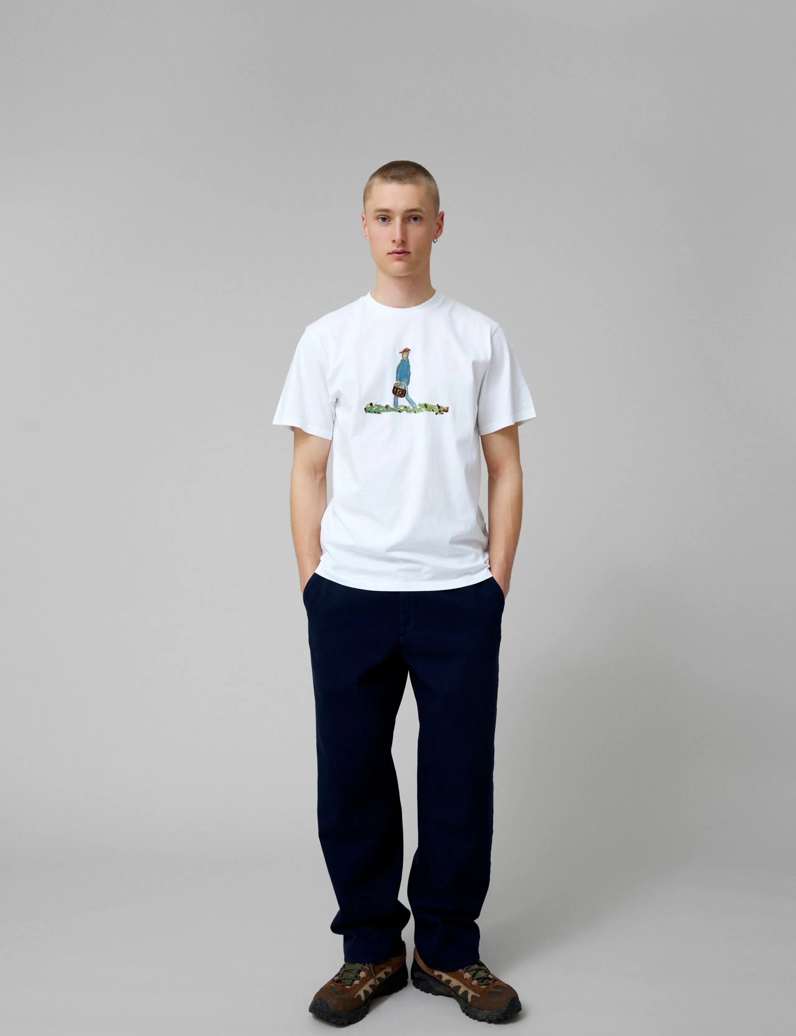 HUNT T-SHIRT - WHITE sold by Foret product image thumbnail 2