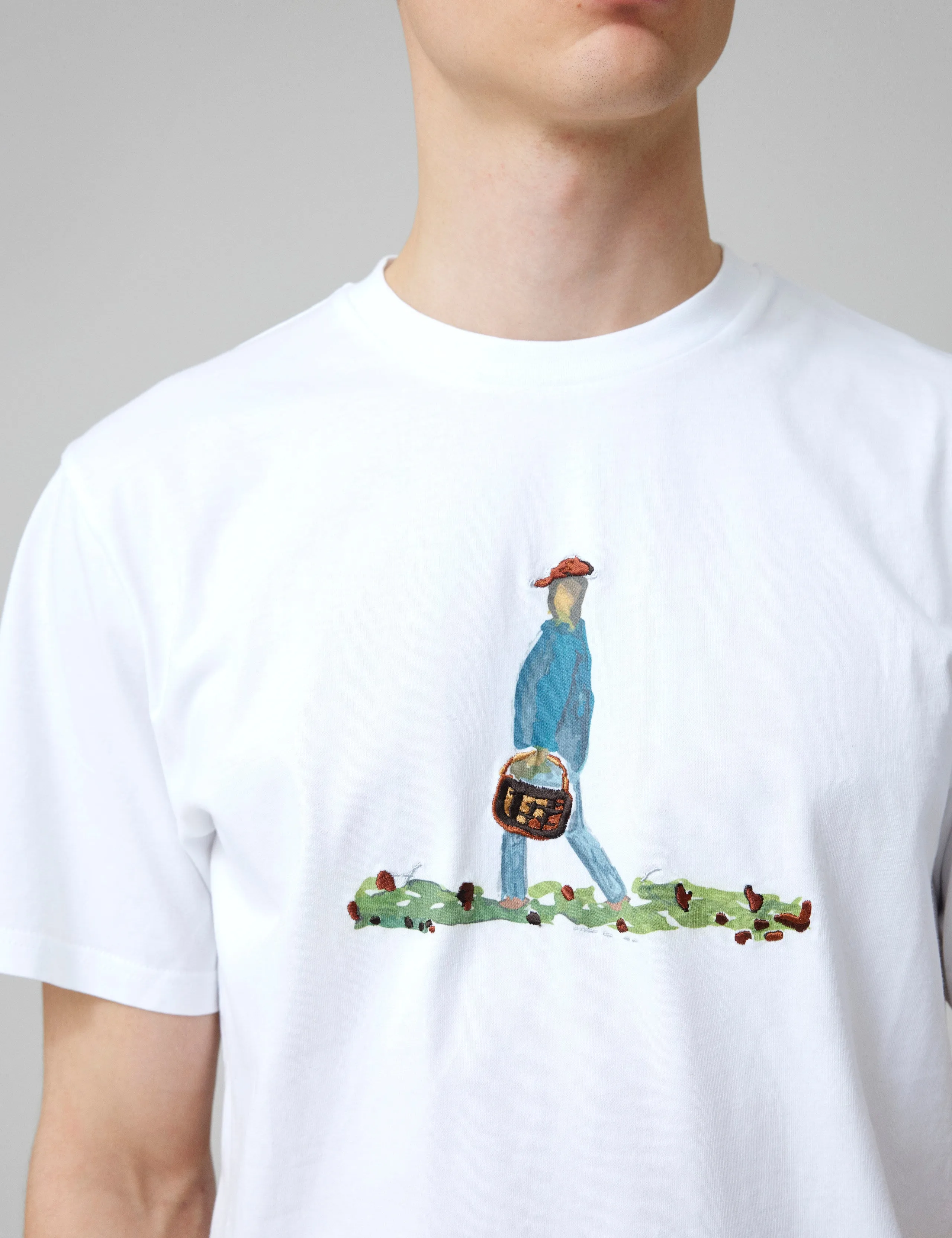 HUNT T-SHIRT - WHITE sold by Foret product image thumbnail 3