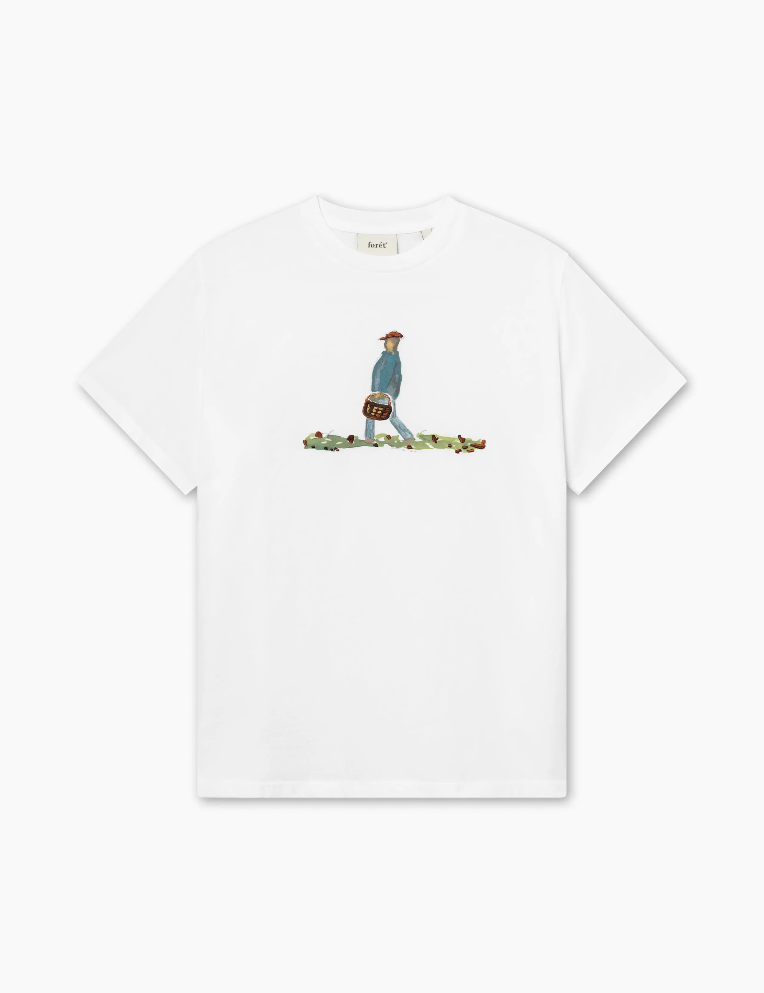 HUNT T-SHIRT - WHITE sold by Foret