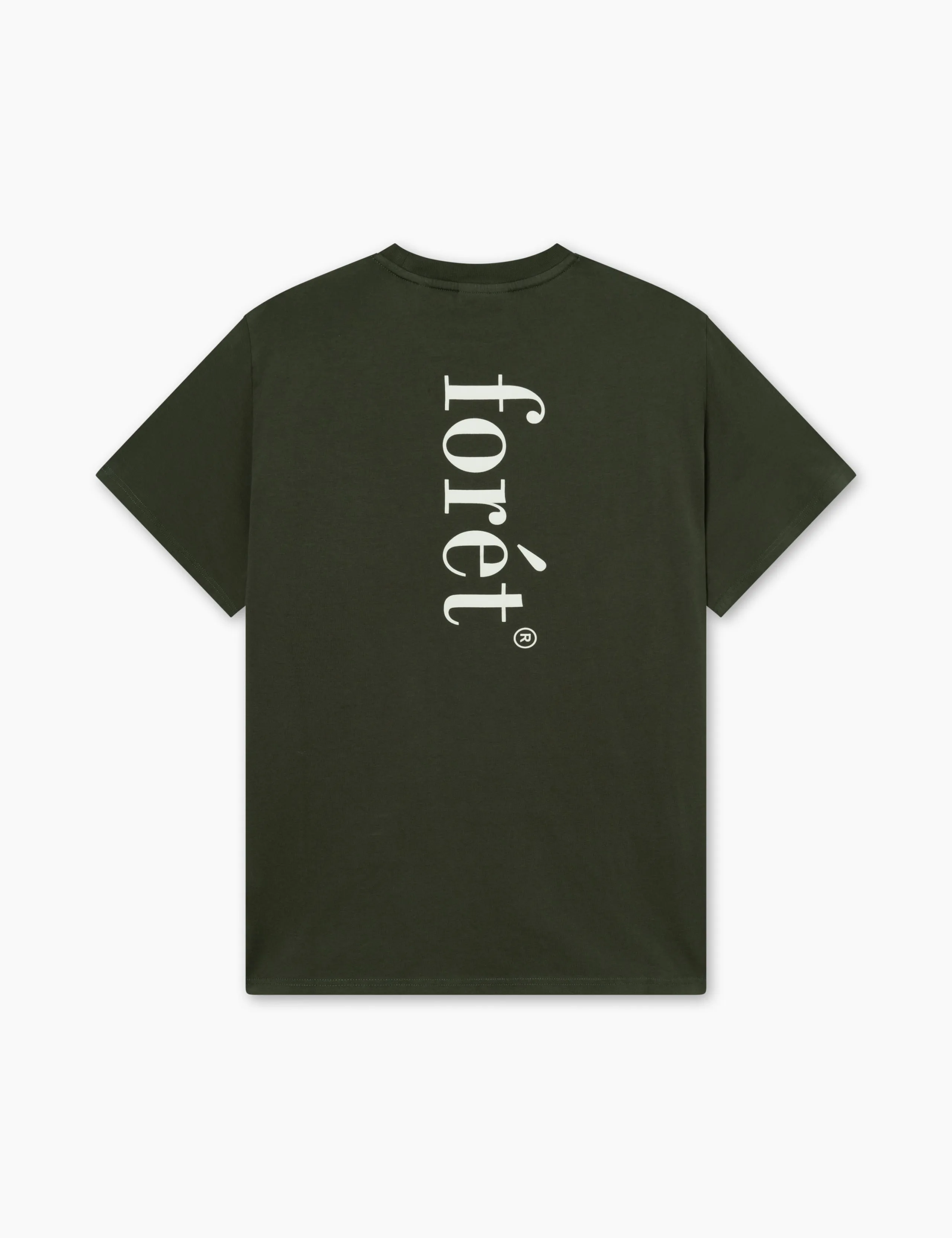 OCEAN T-SHIRT - DARK MOSS/CLOUD sold by Foret product image thumbnail 3