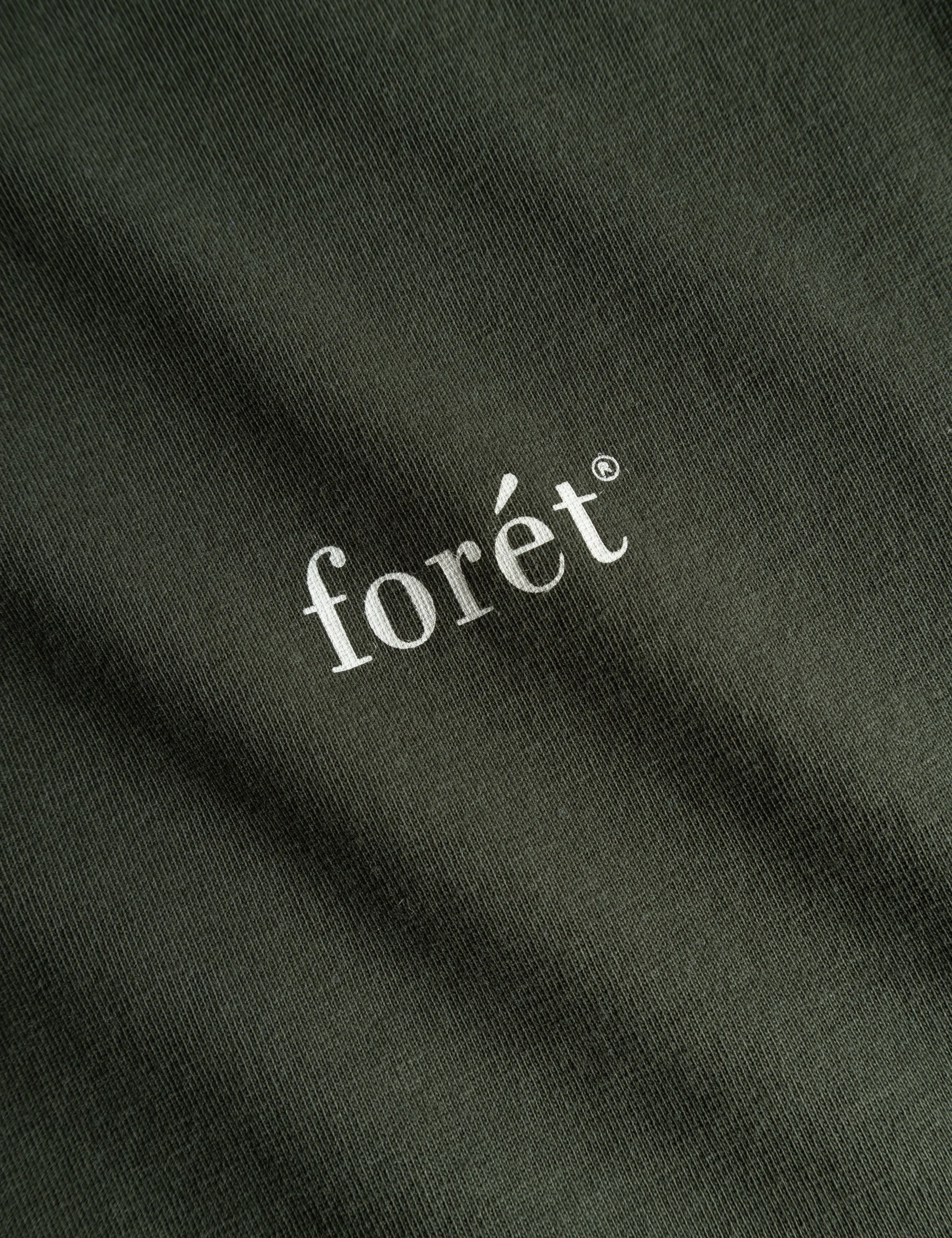 OCEAN T-SHIRT - DARK MOSS/CLOUD sold by Foret product image thumbnail 4