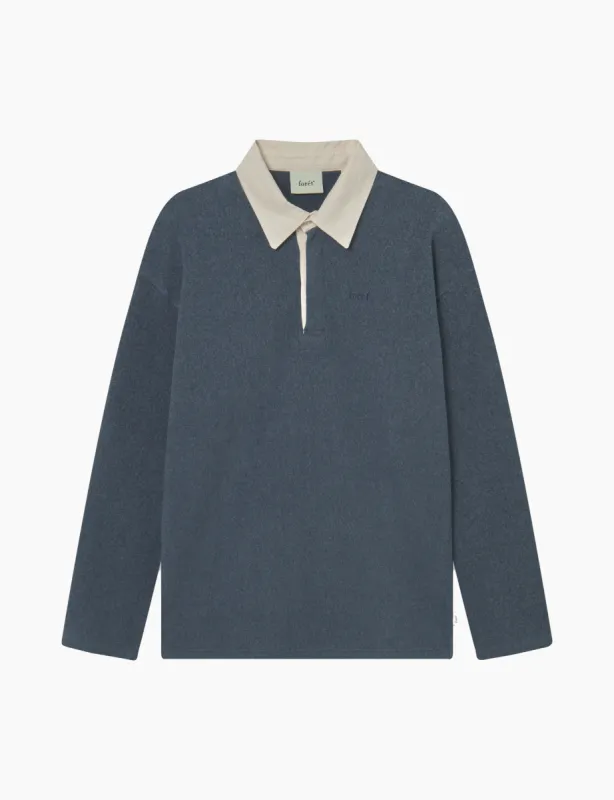HERB BRUSHED SWEATSHIRT - NAVY sold by Foret