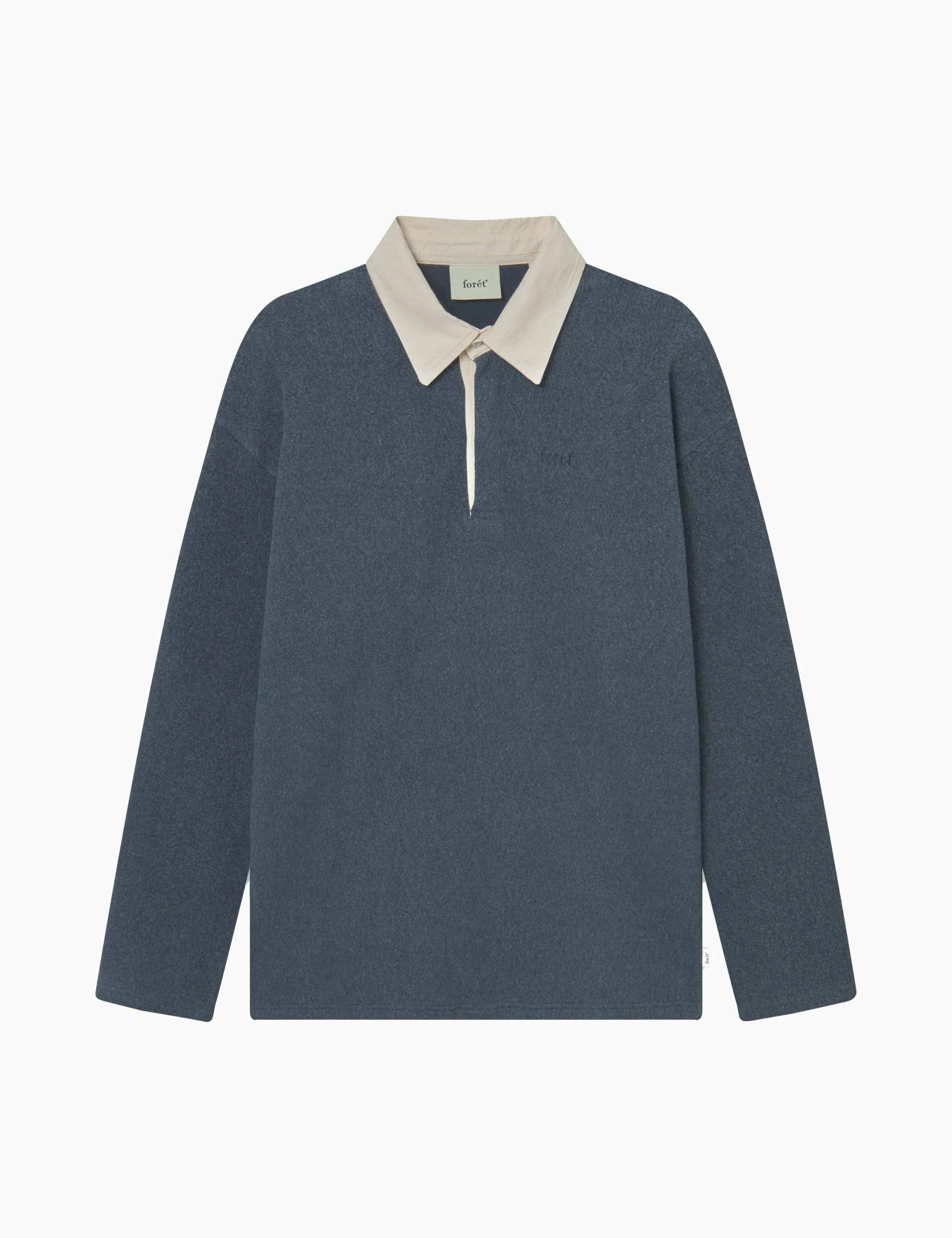 HERB BRUSHED SWEATSHIRT - NAVY sold by Foret