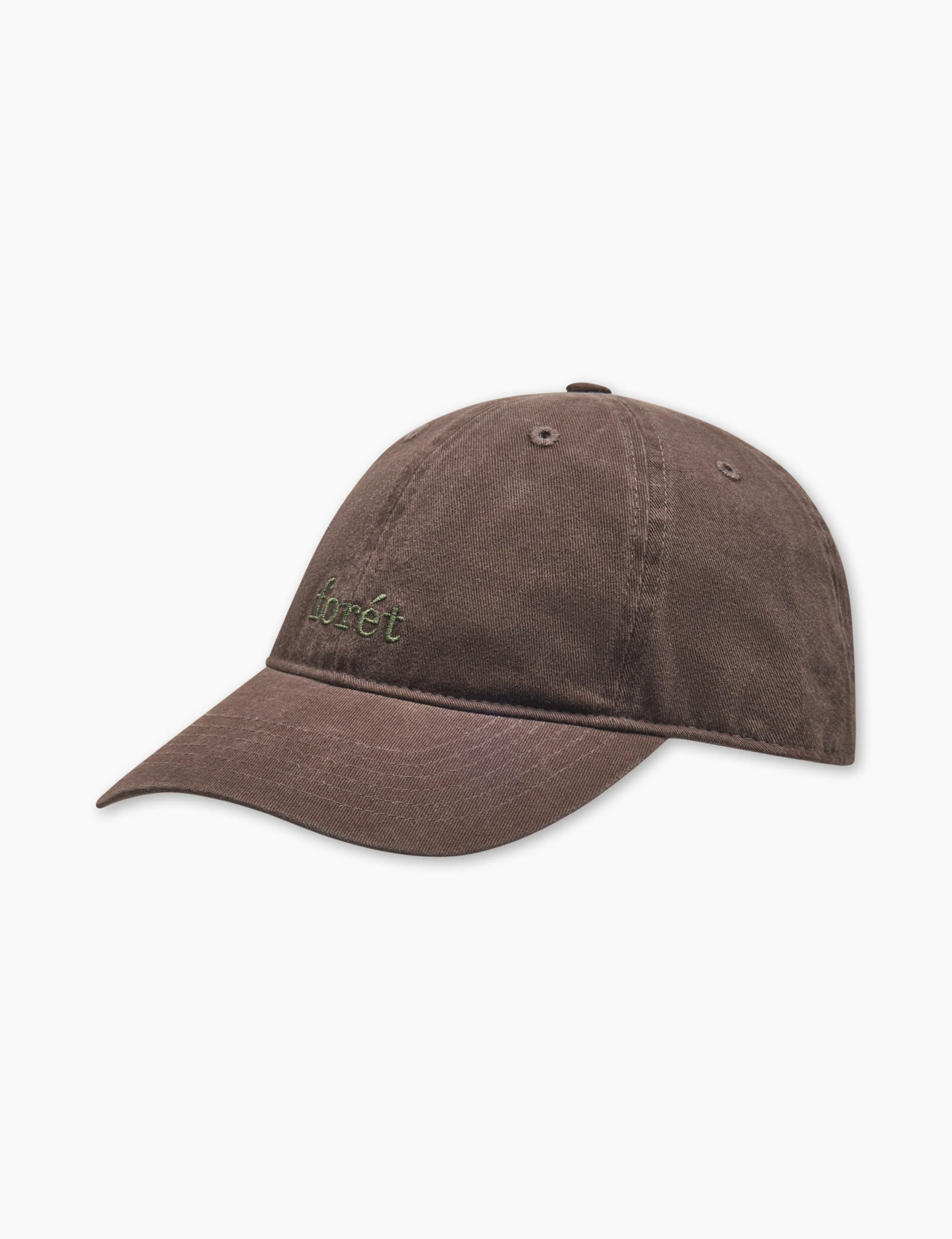 HAWK WASHED CAP - BROWN/GREEN sold by Foret