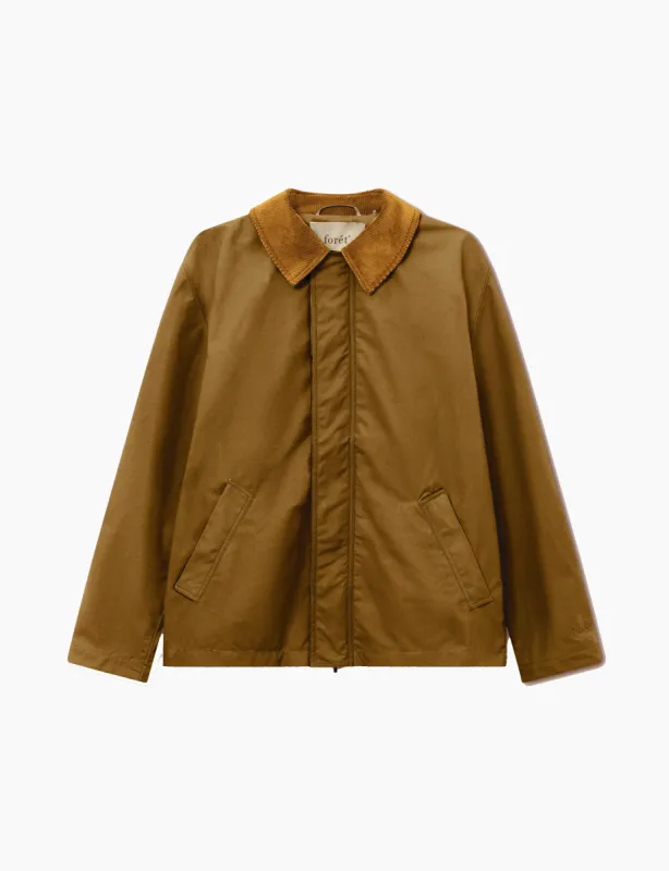 ROW OILSKIN JACKET - ARMY sold by Foret