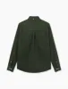 CAMP LIGHT TWILL SHIRT - DARK MOSS sold by Foret