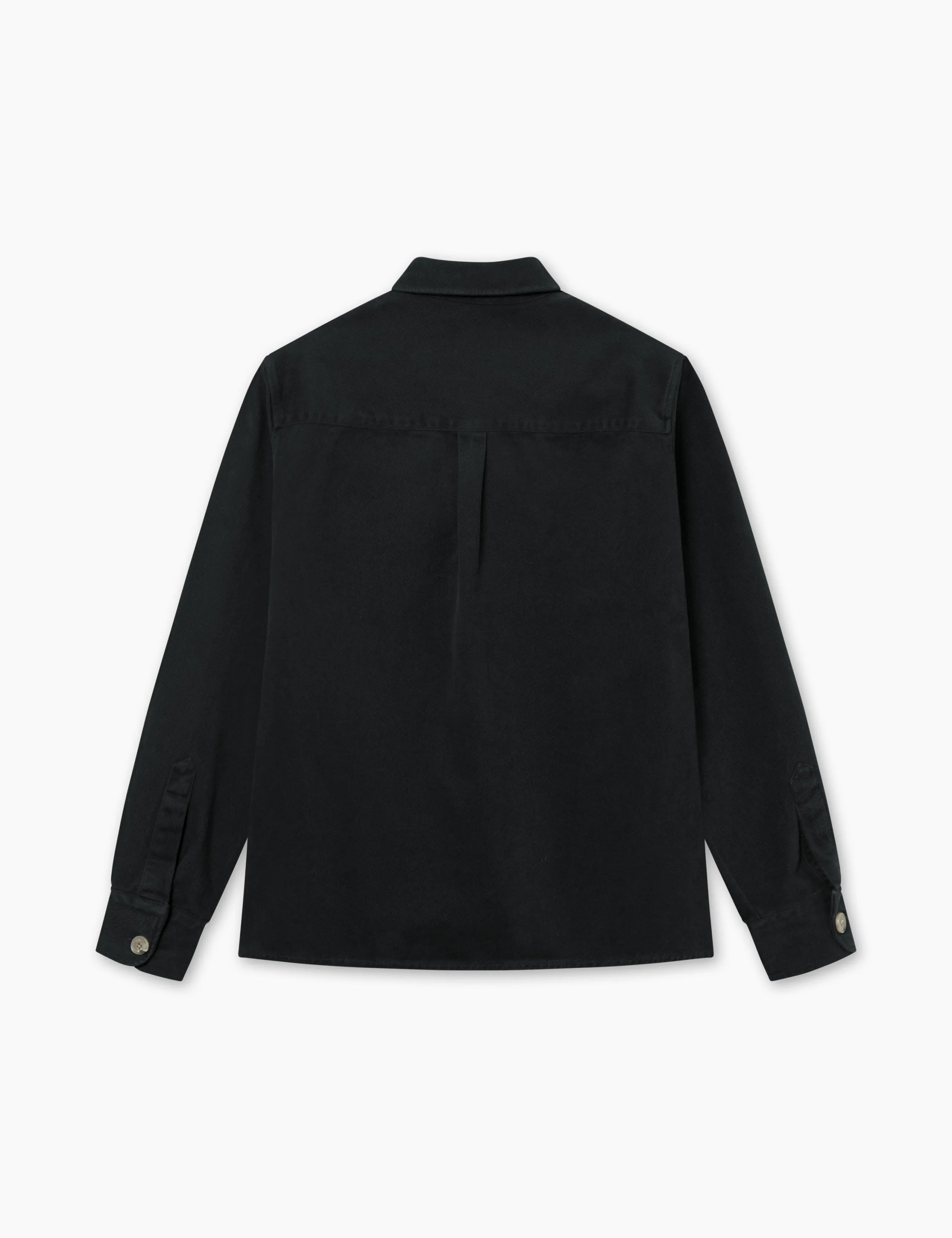 FELLOW TWILL SHIRT - WASHED BLACK sold by Foret product image thumbnail 2