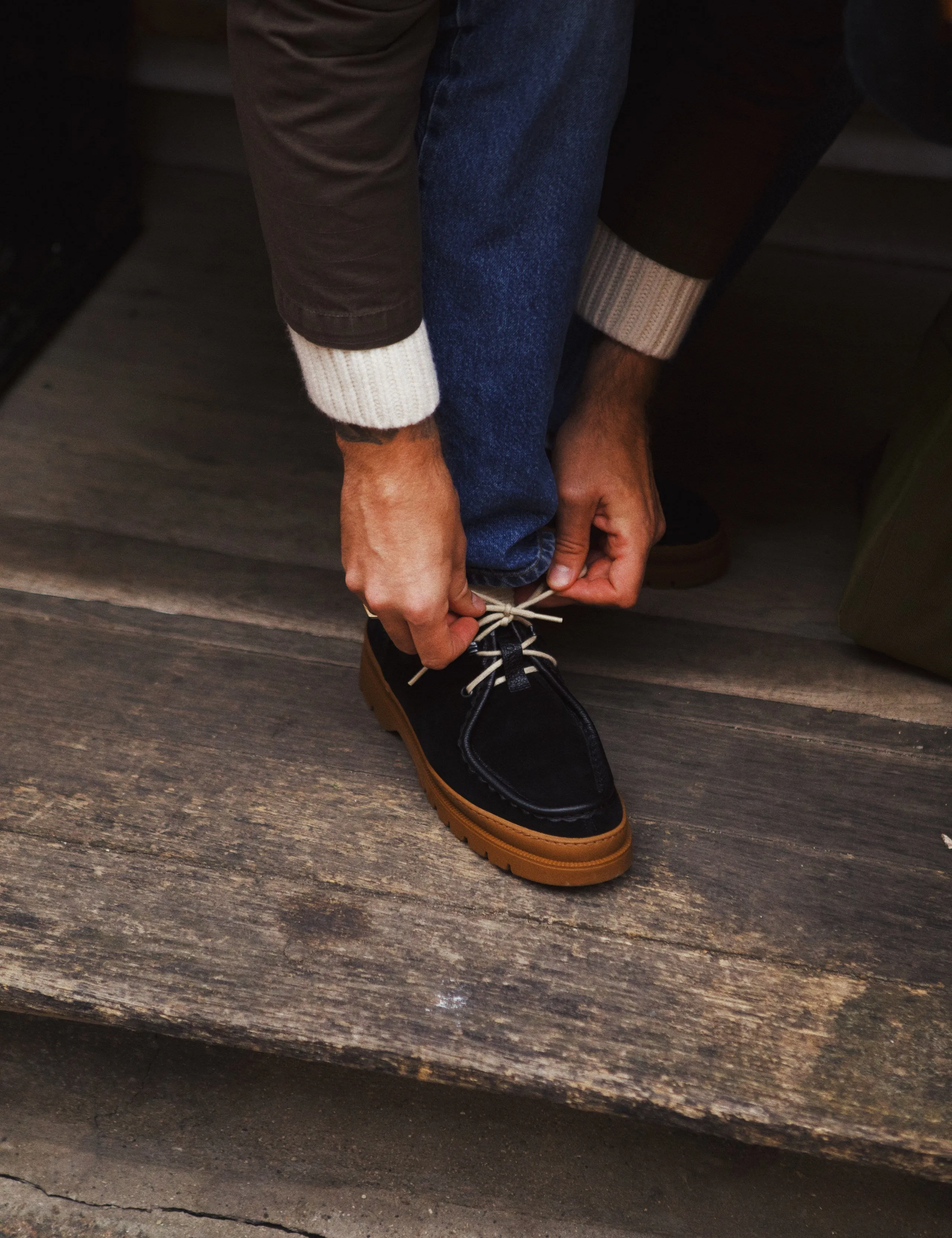 KLEMAN + FORÉT DERBY SHOES - BLACK sold by Foret product image thumbnail 2