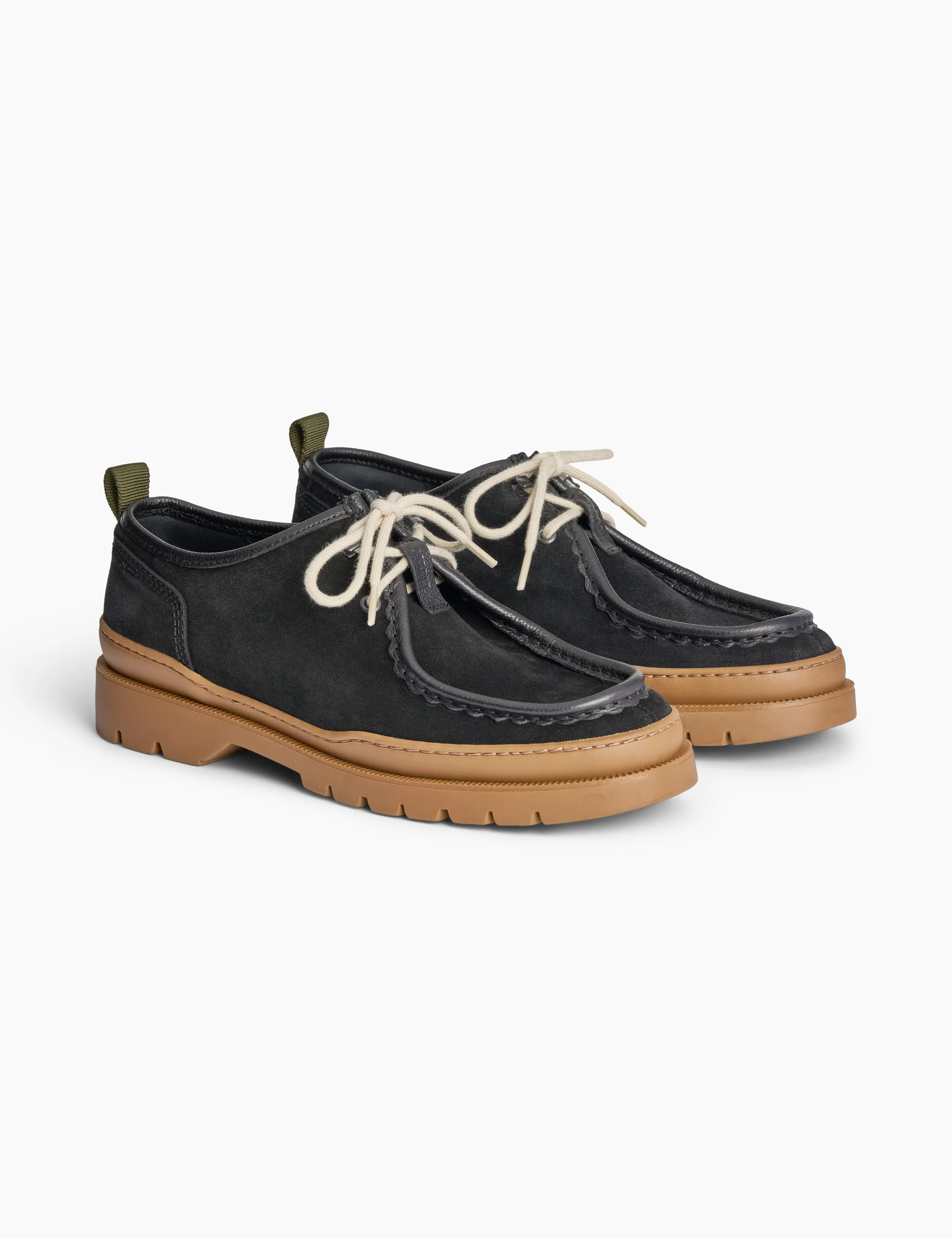 KLEMAN + FORÉT DERBY SHOES - BLACK sold by Foret