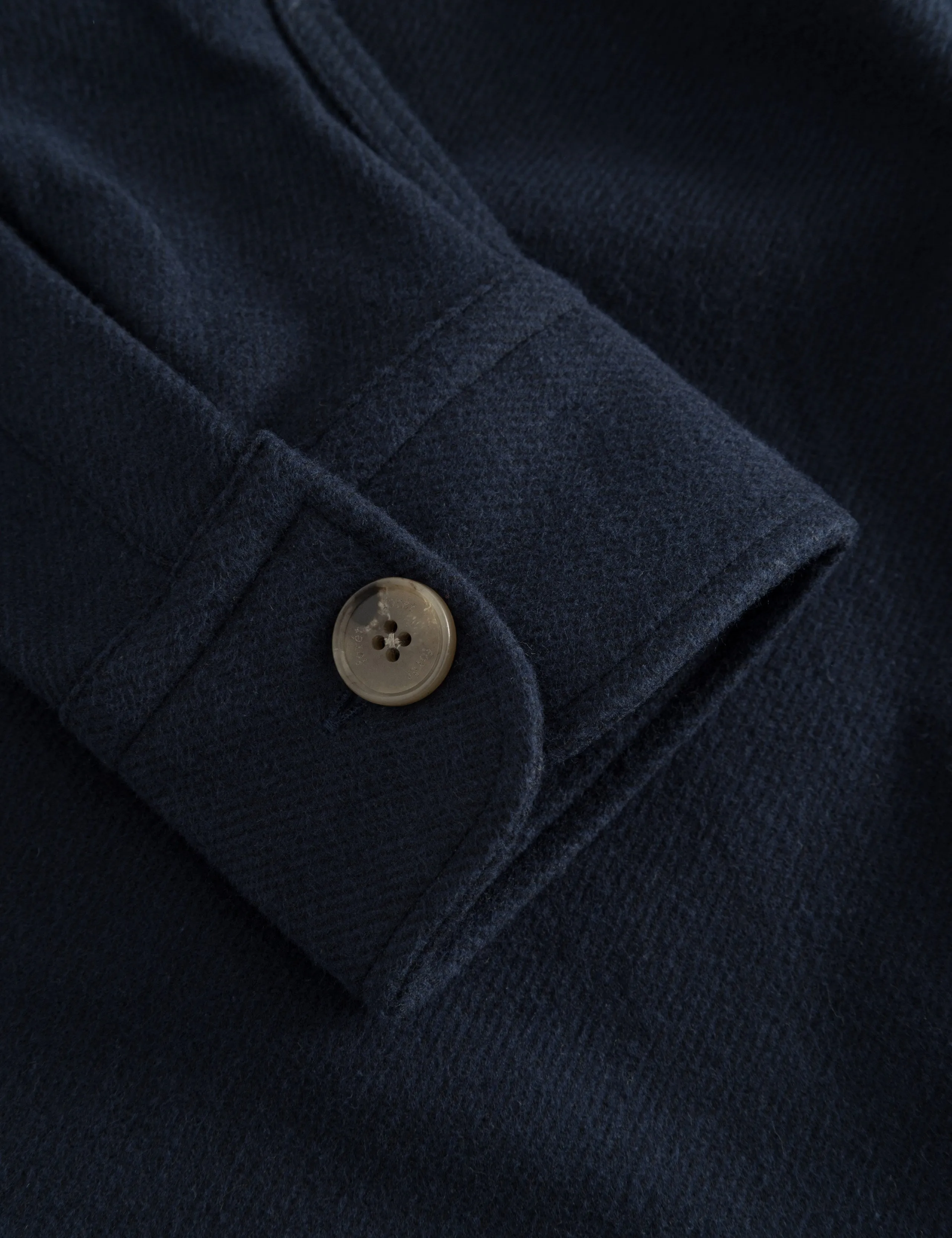 MAP FLANNEL SHIRT - NAVY sold by Foret product image thumbnail 5