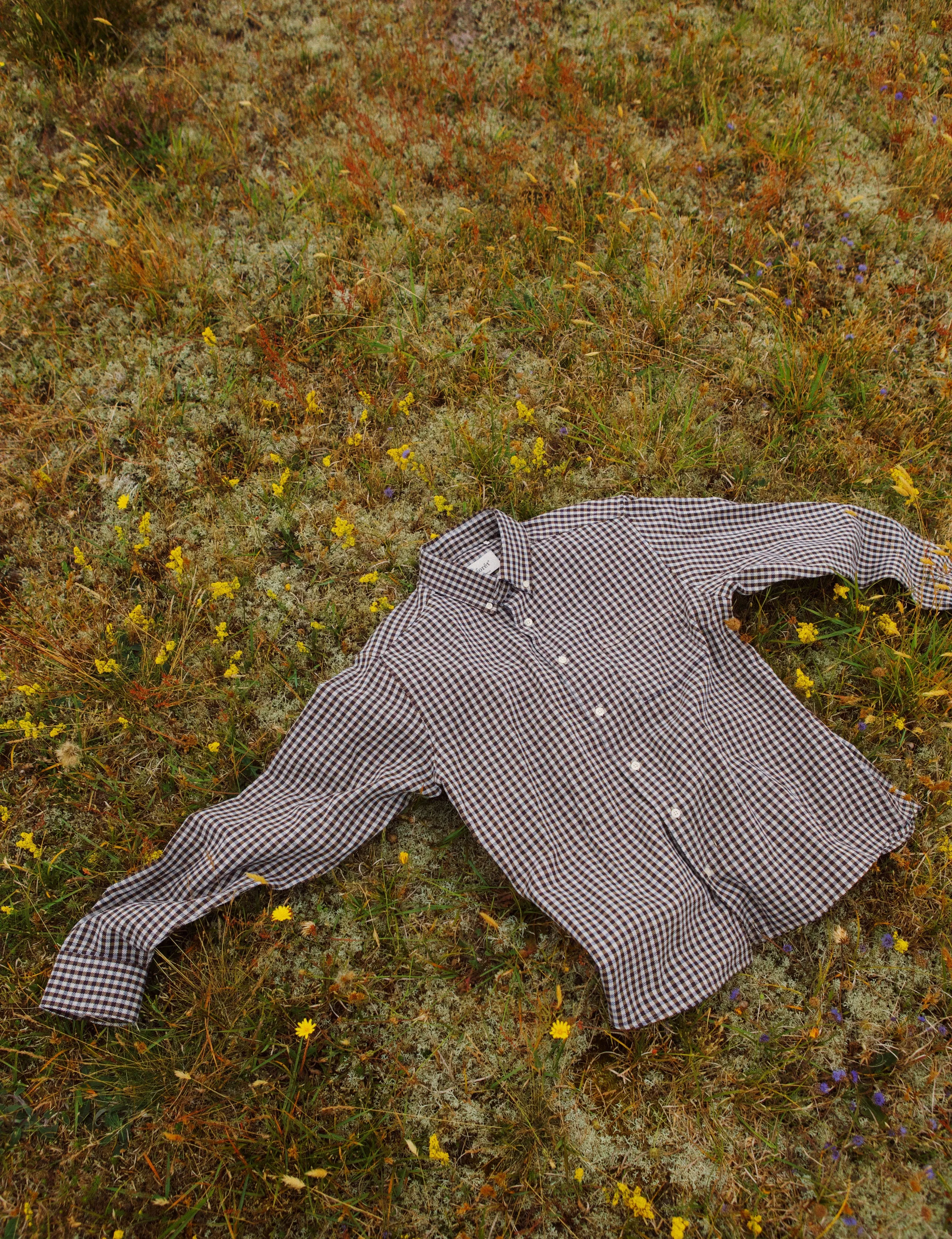 CAMP SHIRT - BROWN CHECK sold by Foret product image thumbnail 2