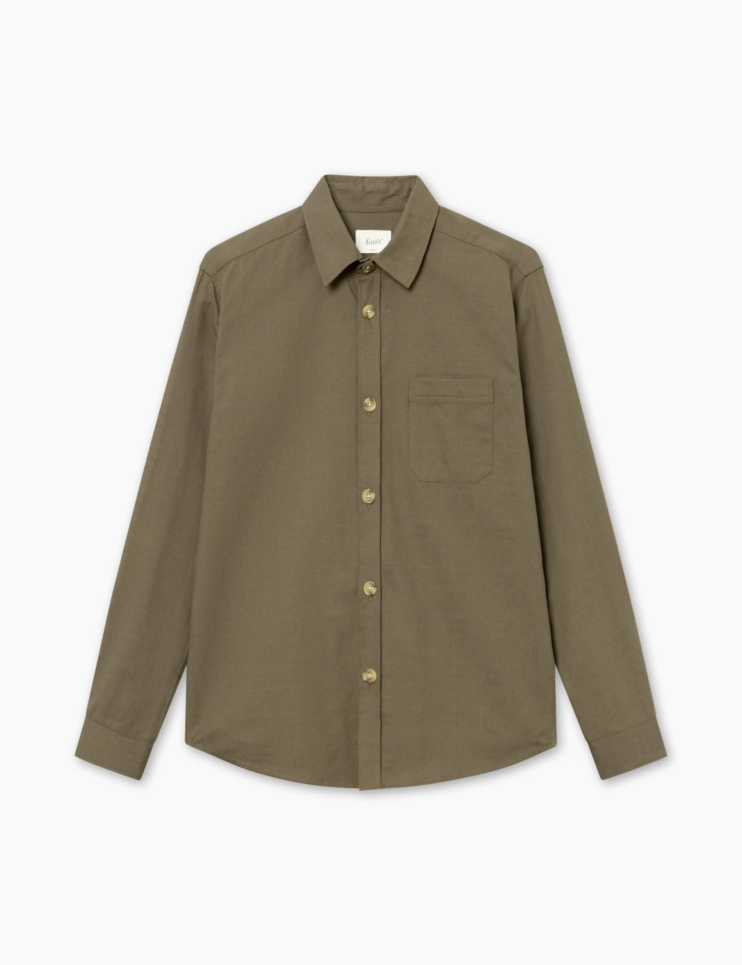 MAP JACQUARD SHIRT - ARMY sold by Foret