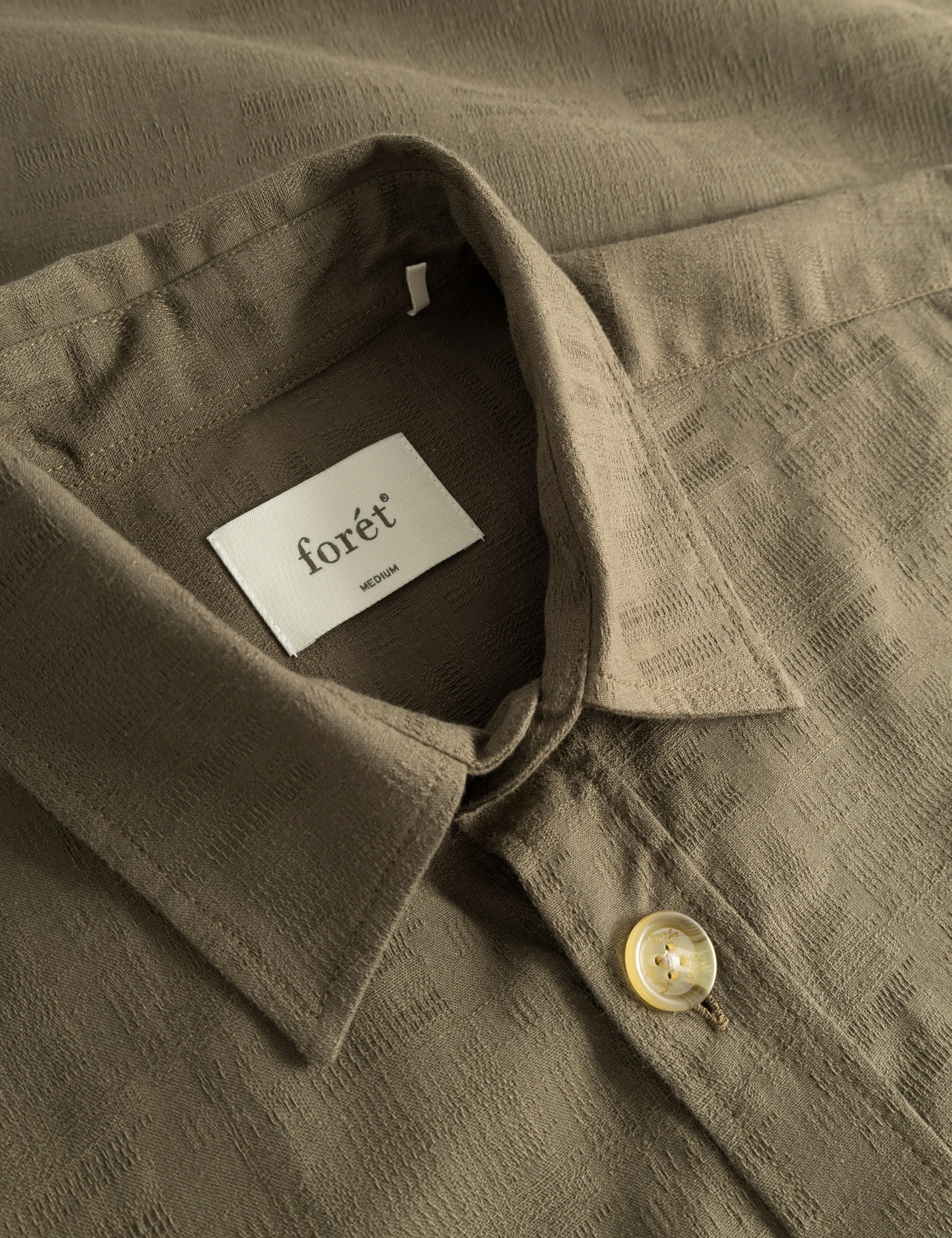 MAP JACQUARD SHIRT - ARMY sold by Foret product image thumbnail 3