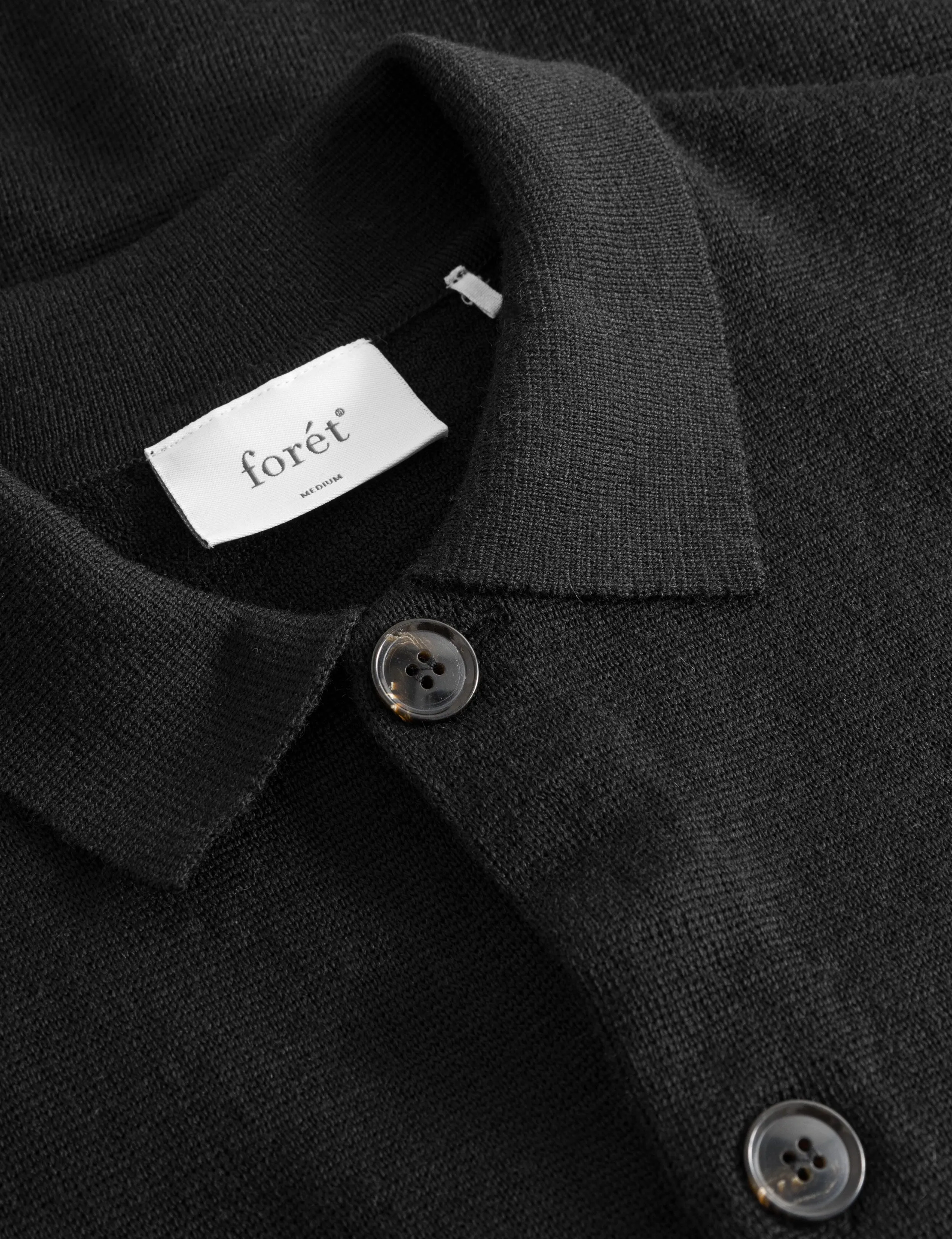 CRAFT CARDIGAN - BLACK sold by Foret product image thumbnail 3