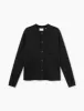 CRAFT CARDIGAN - BLACK sold by Foret