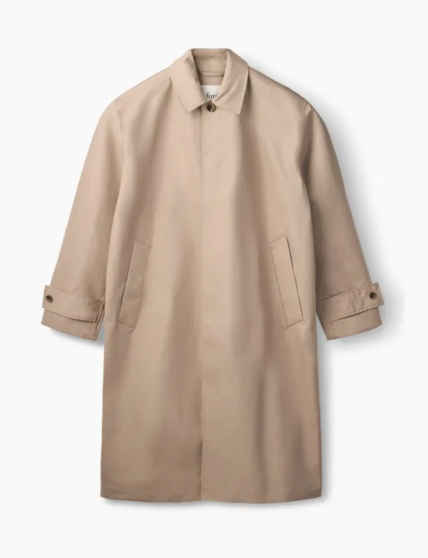 TENT  COAT - KHAKI sold by Foret