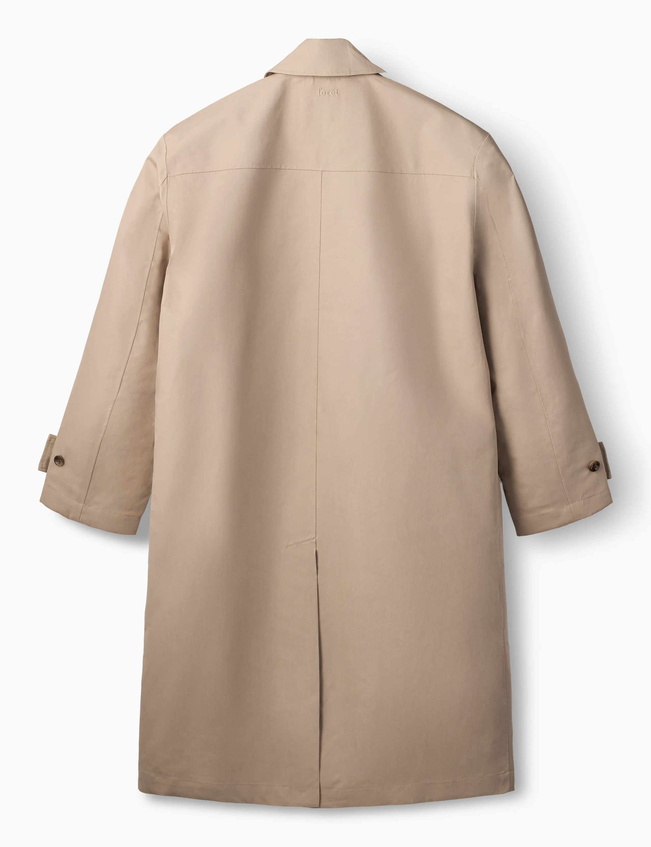 TENT COAT - KHAKI sold by Foret product image thumbnail 4