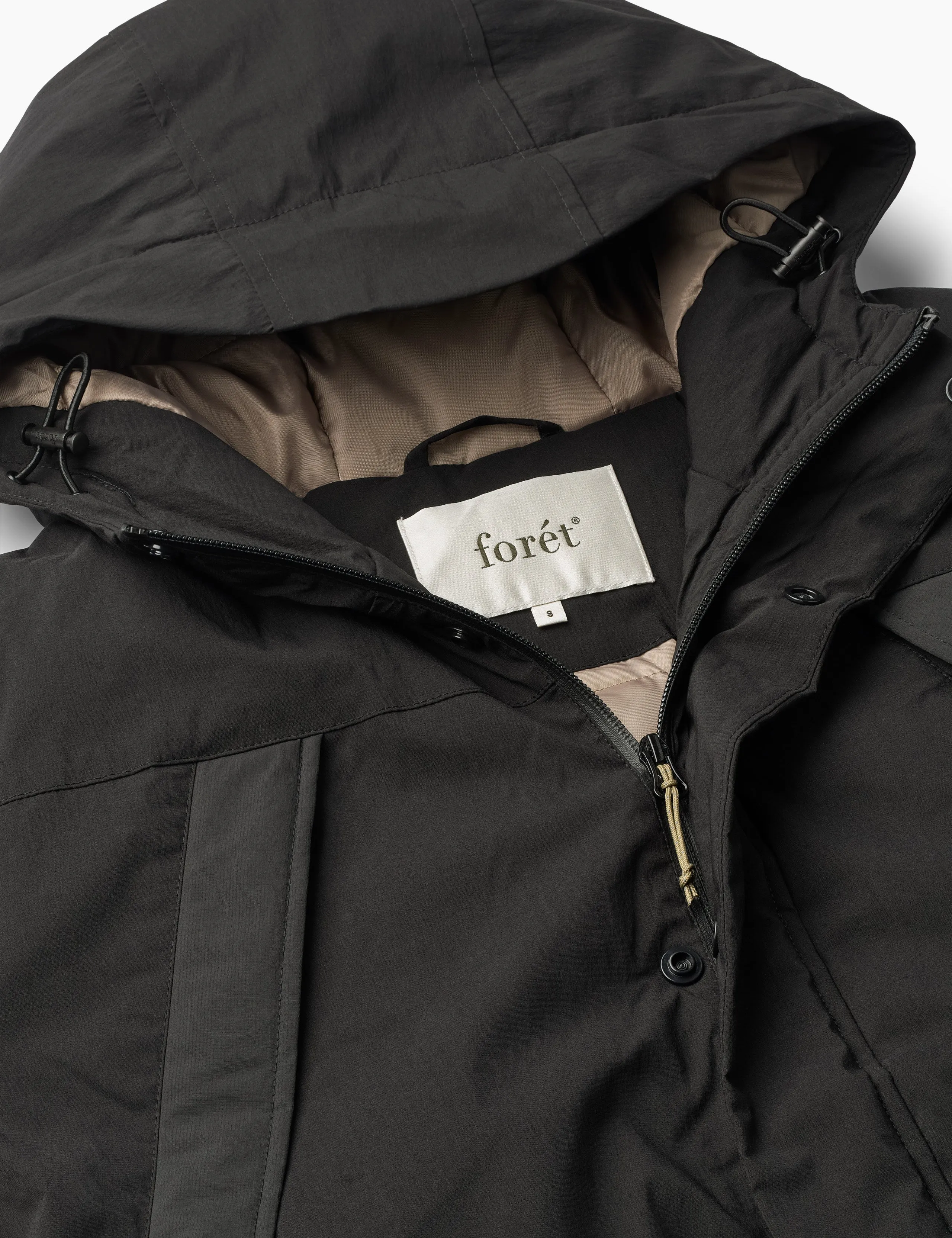 DAWDLE JACKET - BLACK sold by Foret product image thumbnail 4