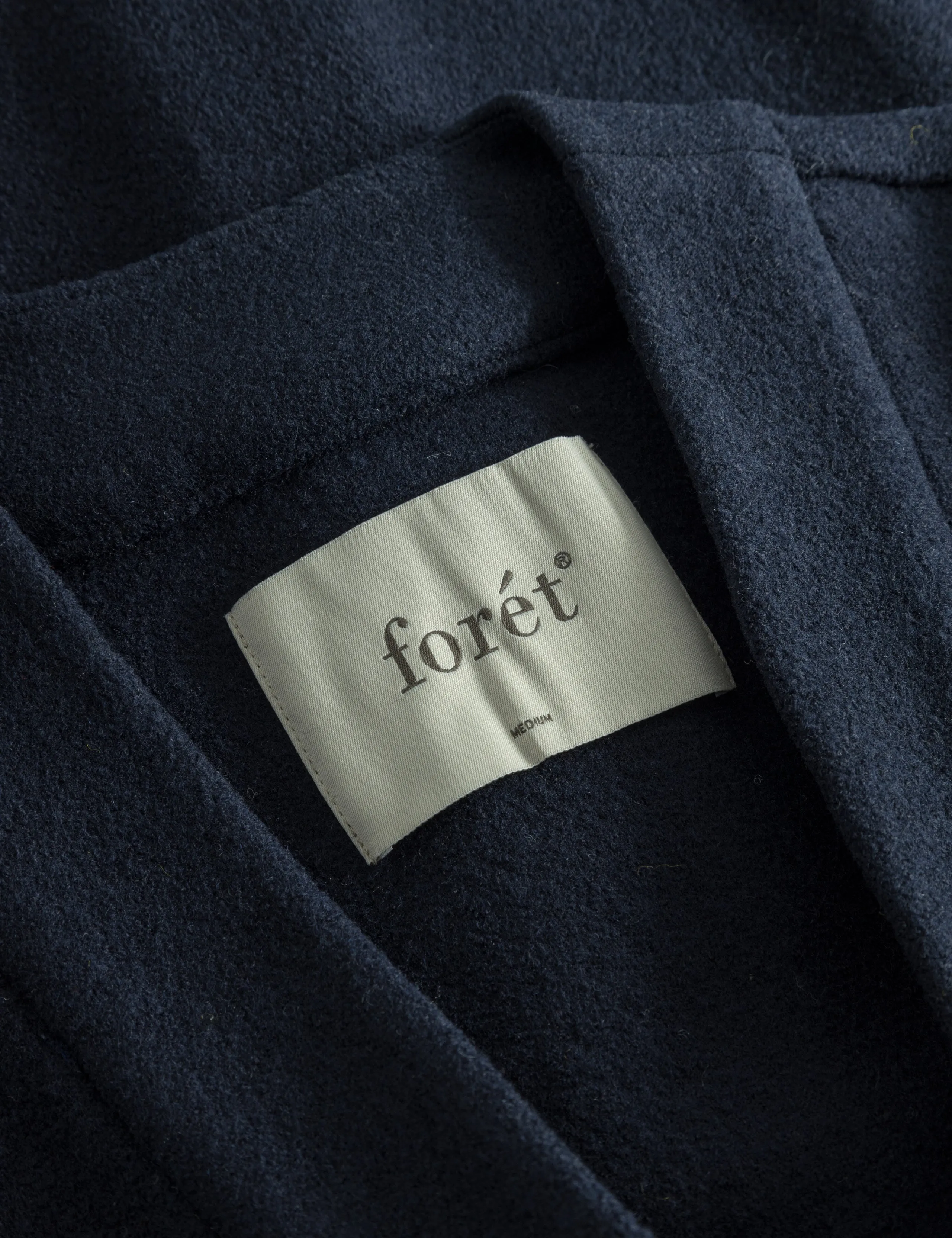 HILL WOOL CARDIGAN - NAVY sold by Foret product image thumbnail 4