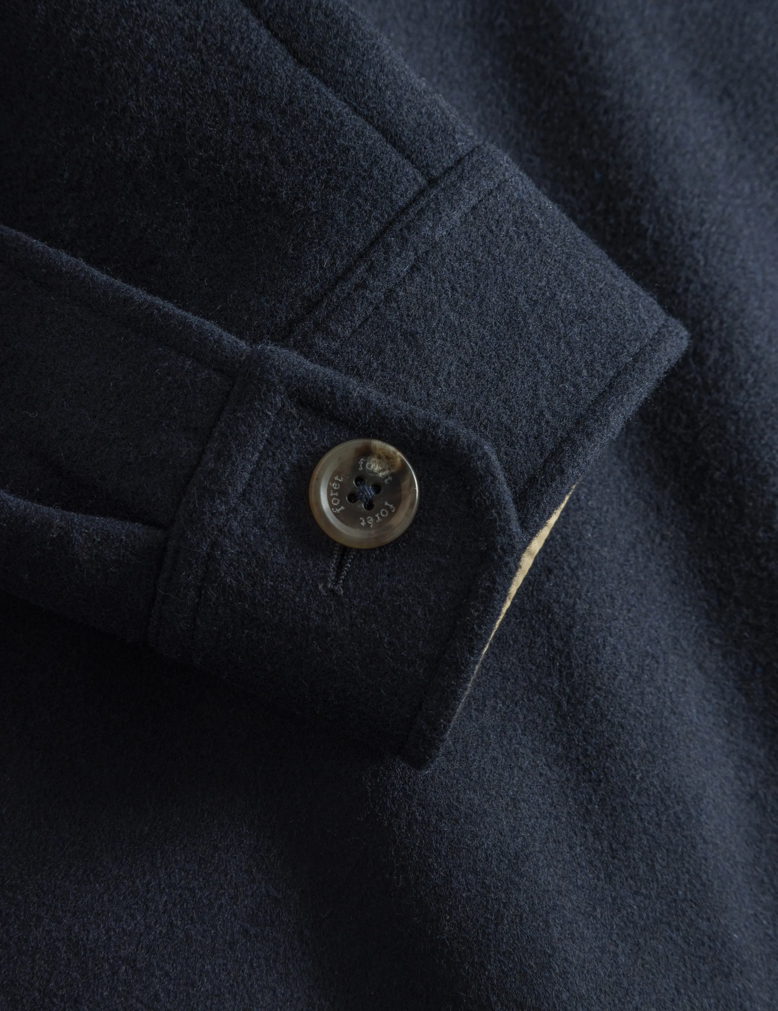 LODGE WOOL JACKET - NAVY sold by Foret product image thumbnail 4